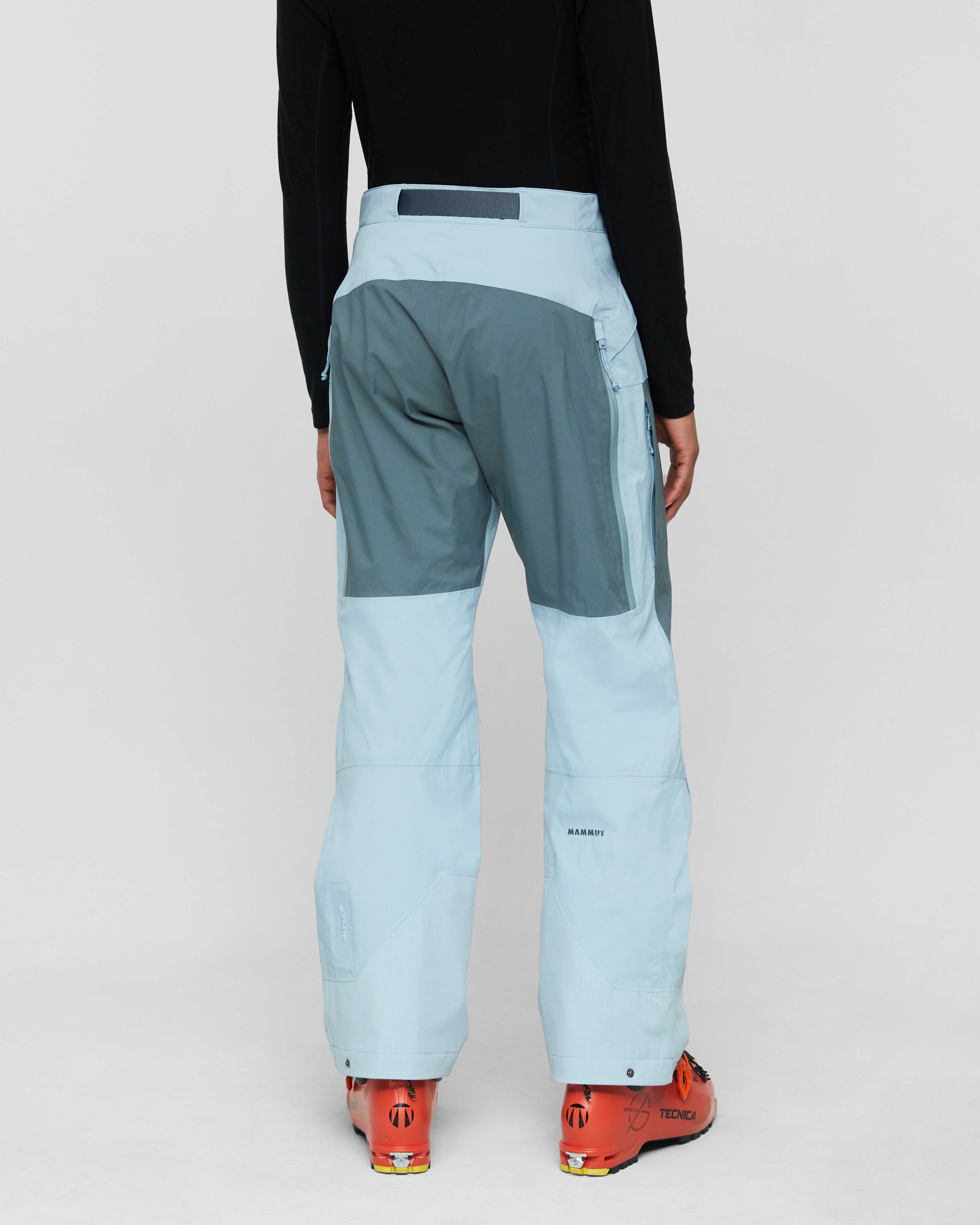Mammut Haldigrat GTX HS Thermo Pants Women, nebla-strata - Nebla-strata - Model back view