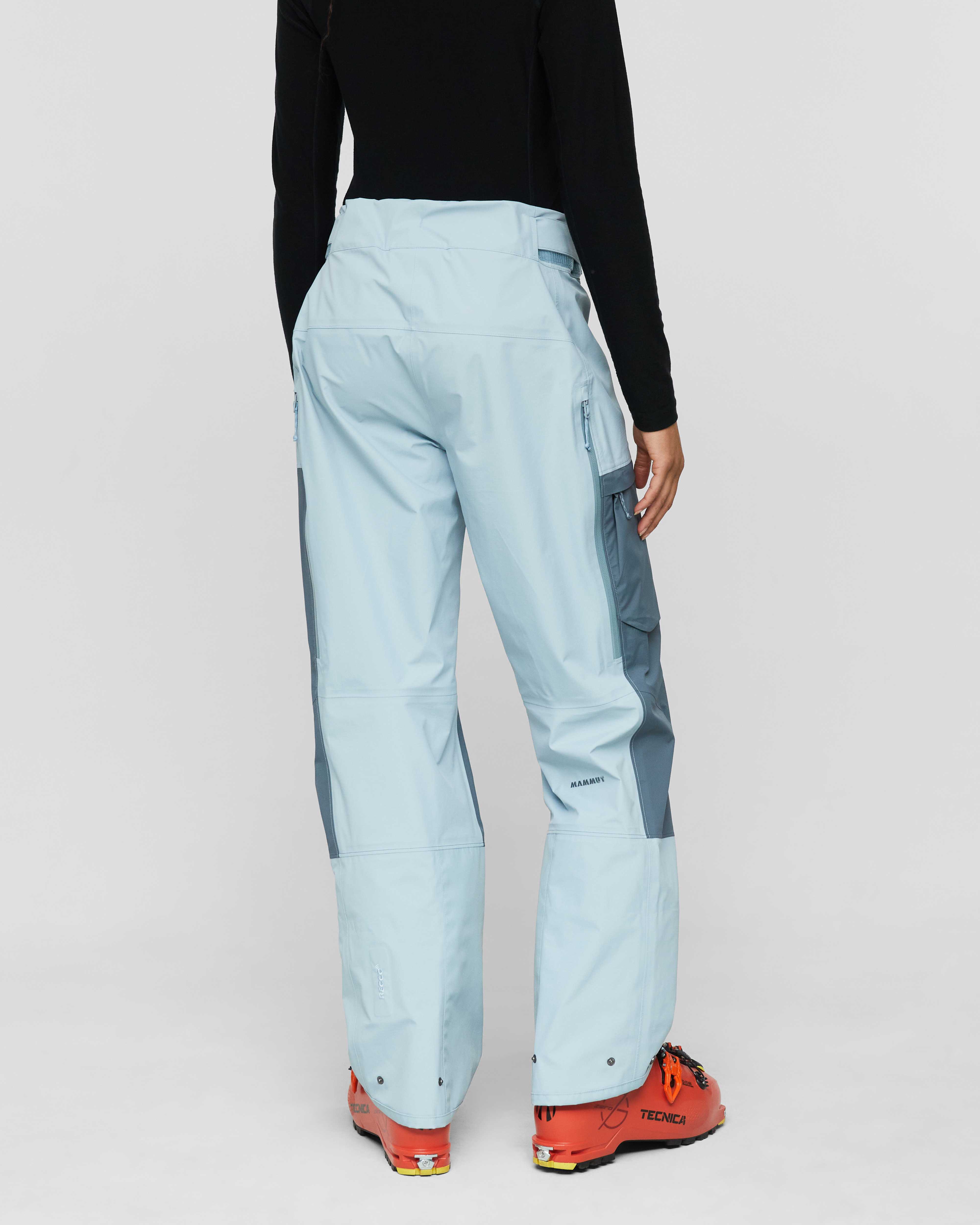 Mammut Skintrack HS Pants Women, nebla-strata - Nebla-strata - Model back view