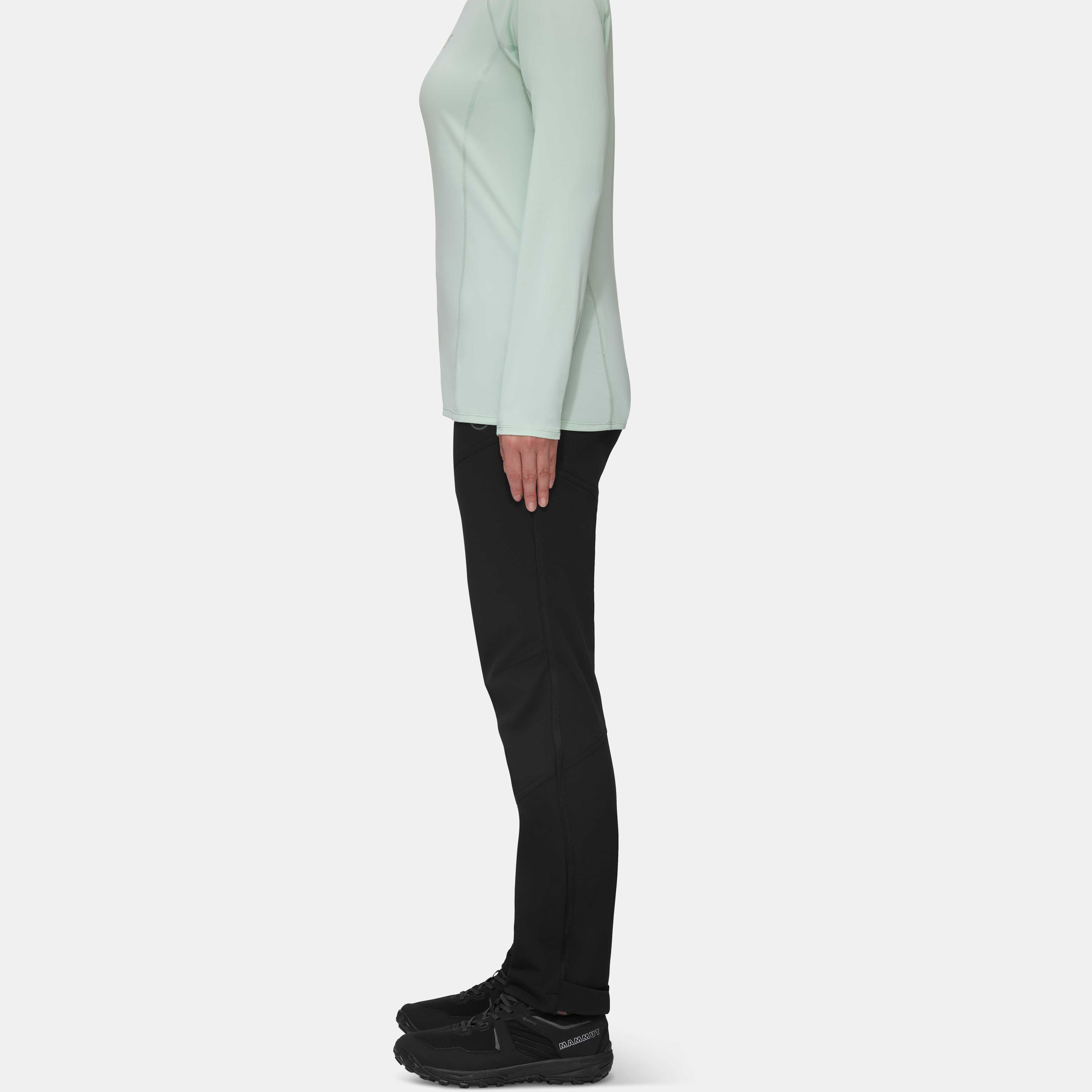Mammut Zinal Guide SO Hybrid Pants Women, black - Black
