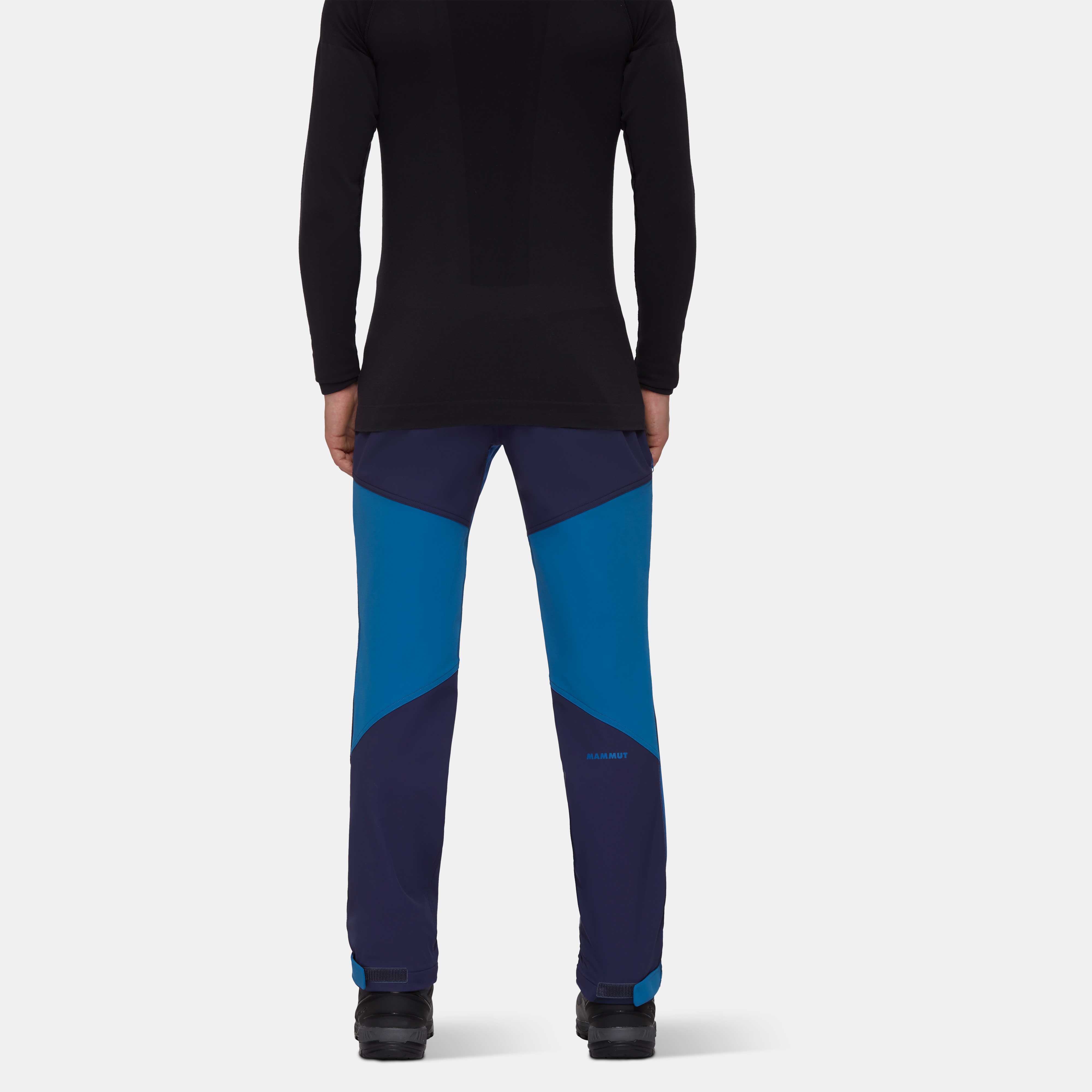Mammut Zinal Guide SO Hybrid Pants Men, deep ice-marine - Deep ice-marine