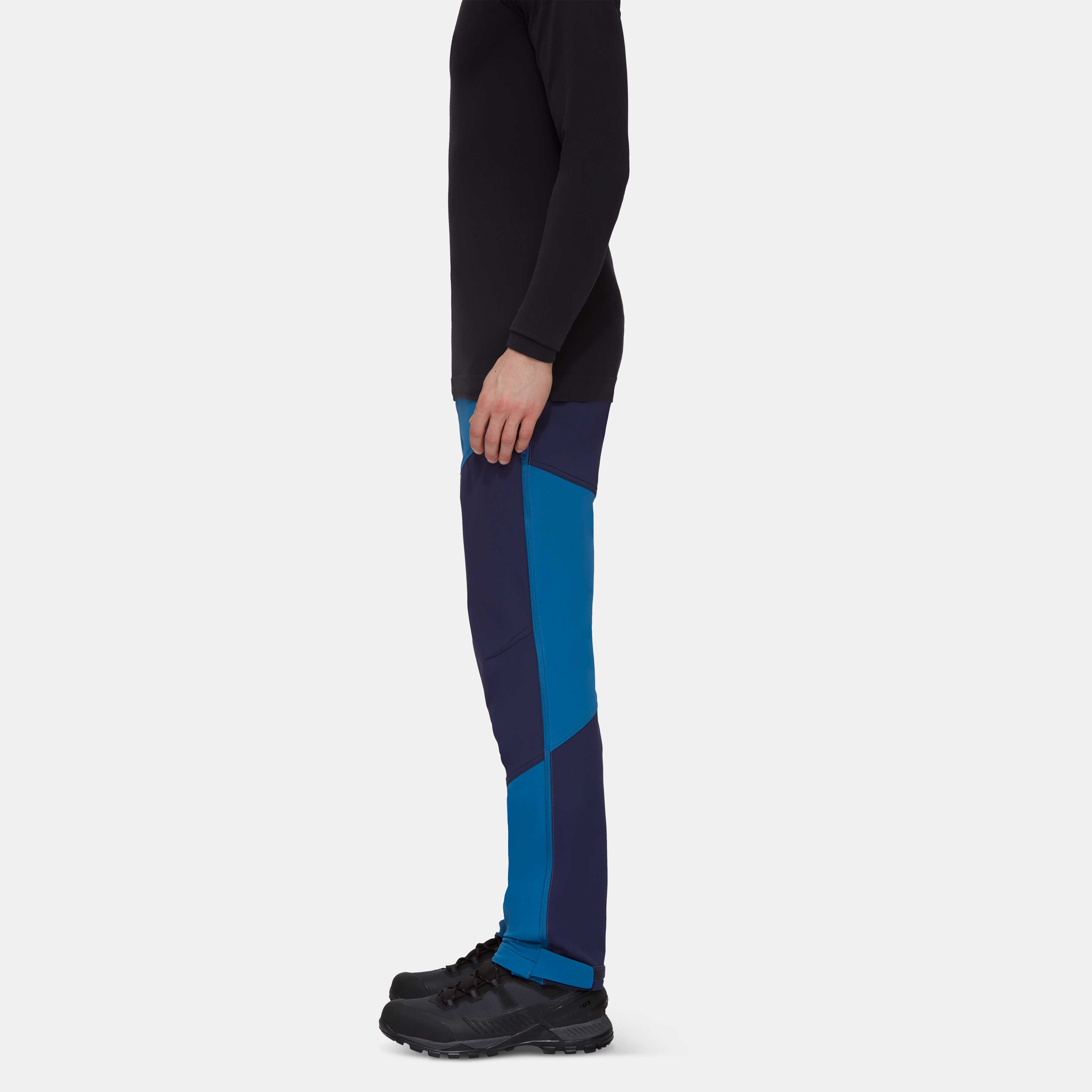 Mammut Zinal Guide SO Hybrid Pants Men, deep ice-marine - Deep ice-marine