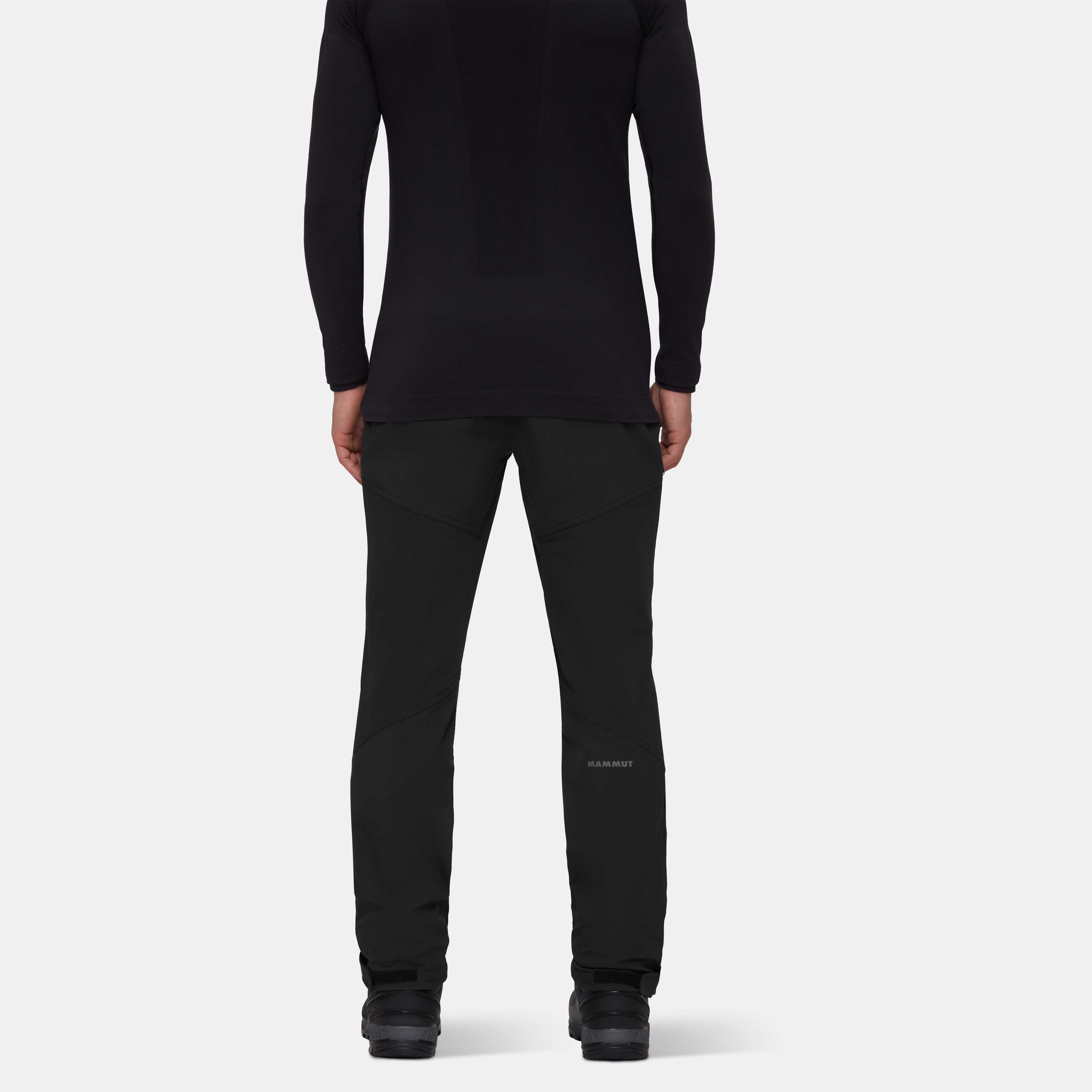 Mammut Zinal Guide SO Hybrid Pants Men, black - Black