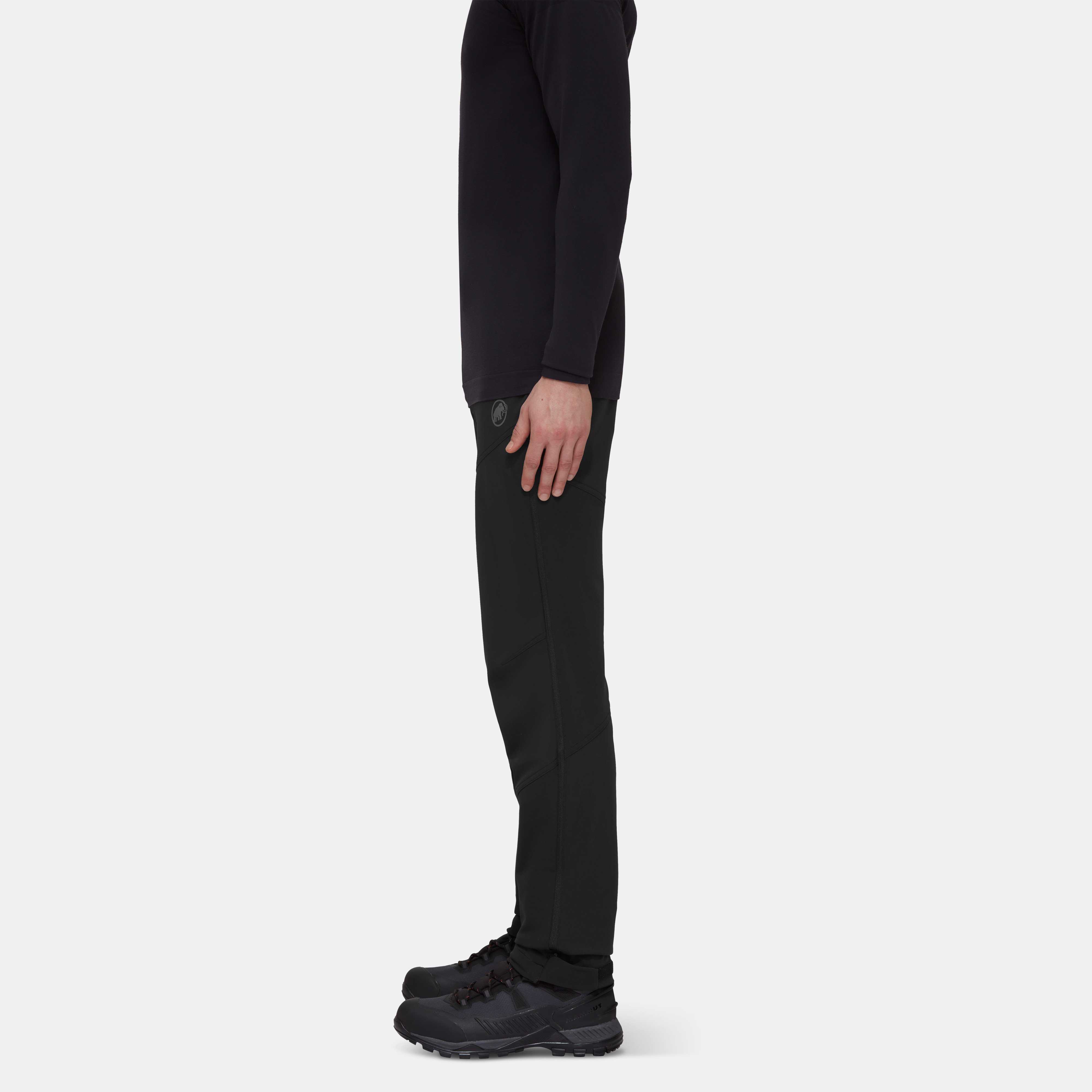 Mammut Zinal Guide SO Hybrid Pants Men, black - Black