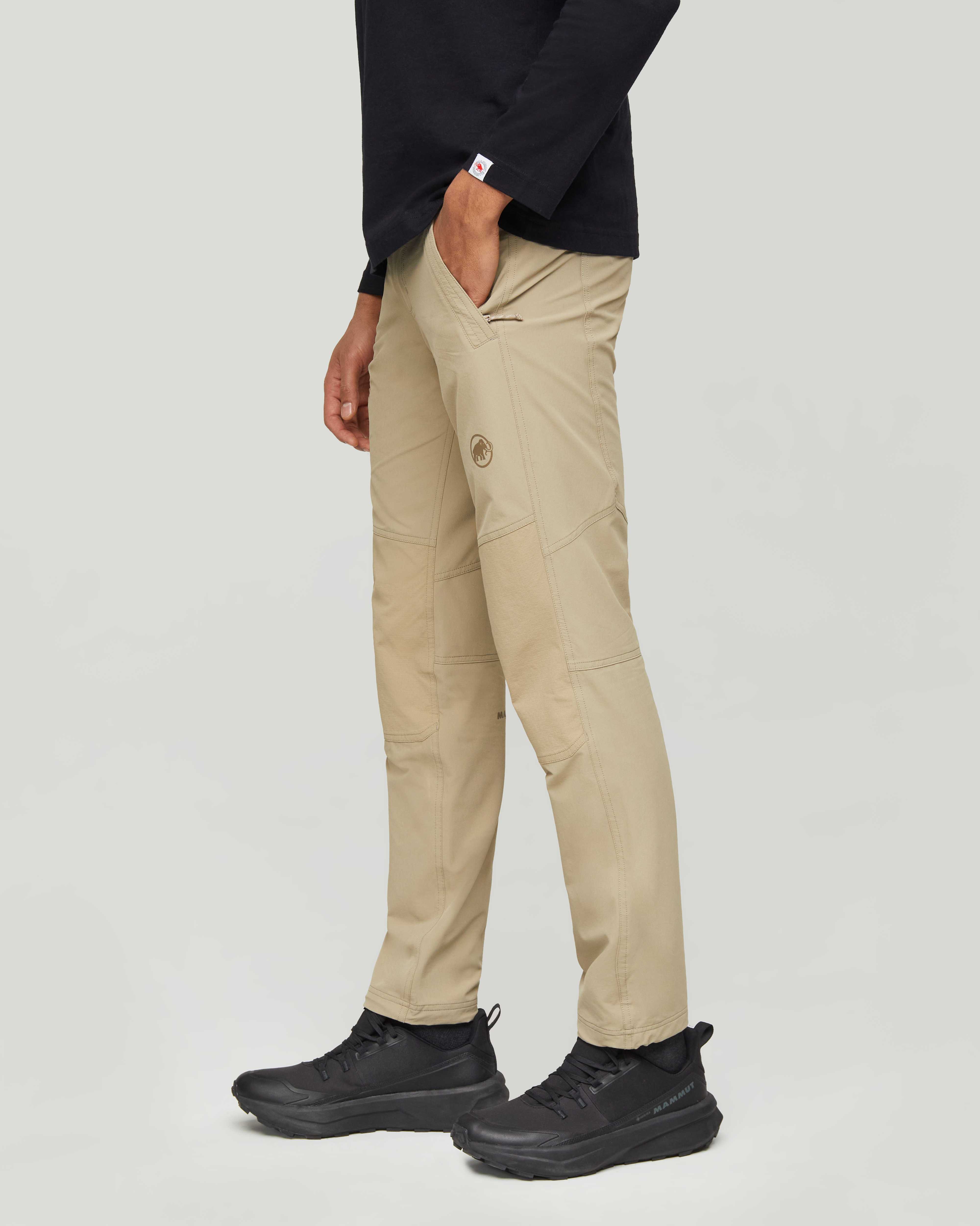 Mammut Runbold Guide SO Pants Men, sablun - Sablun - Model side view