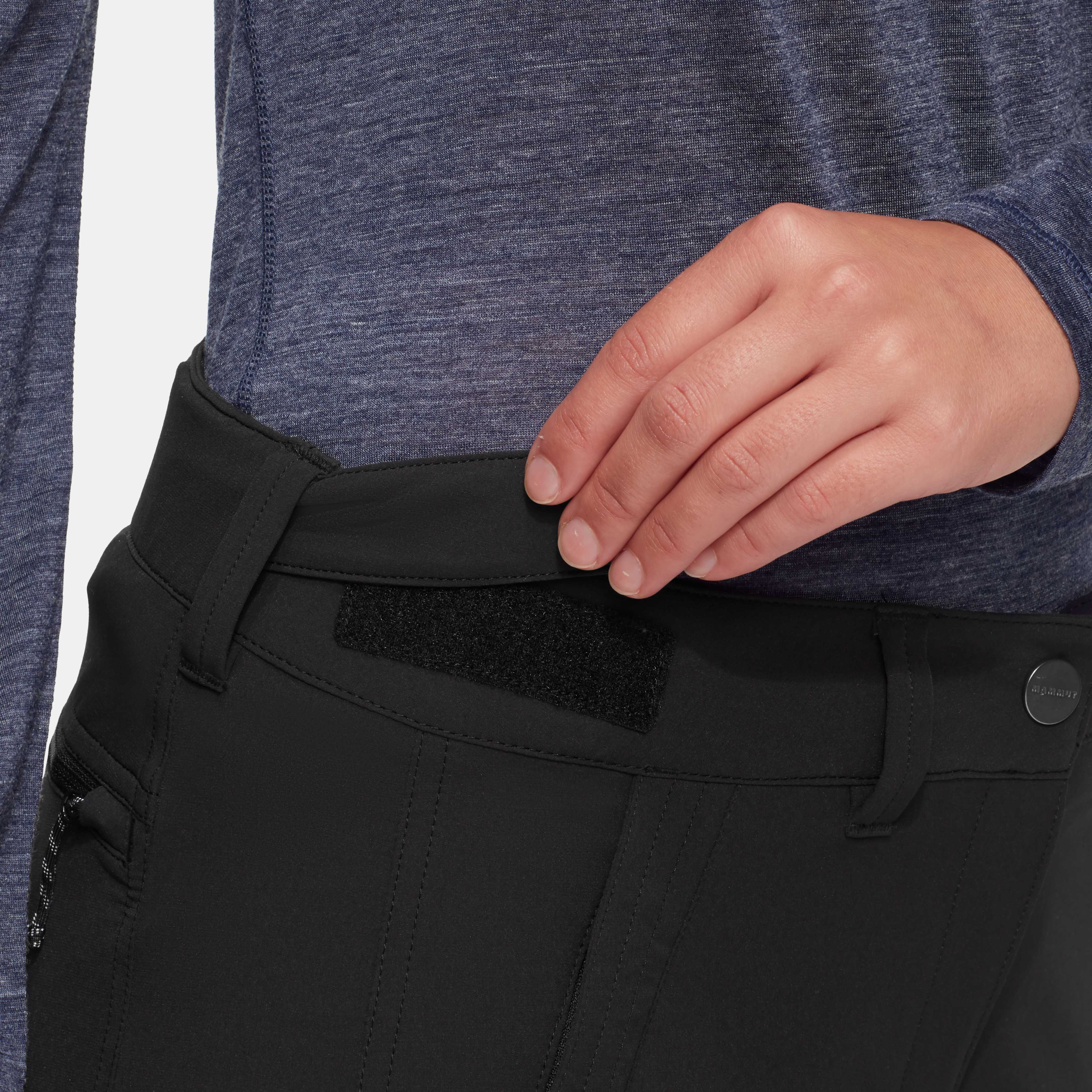 Pantalon D'hiver Softshell Mammut Runbold Pour Femme - Chaud, Déperlant, Avec Polaire Et Fermeture Pratique
