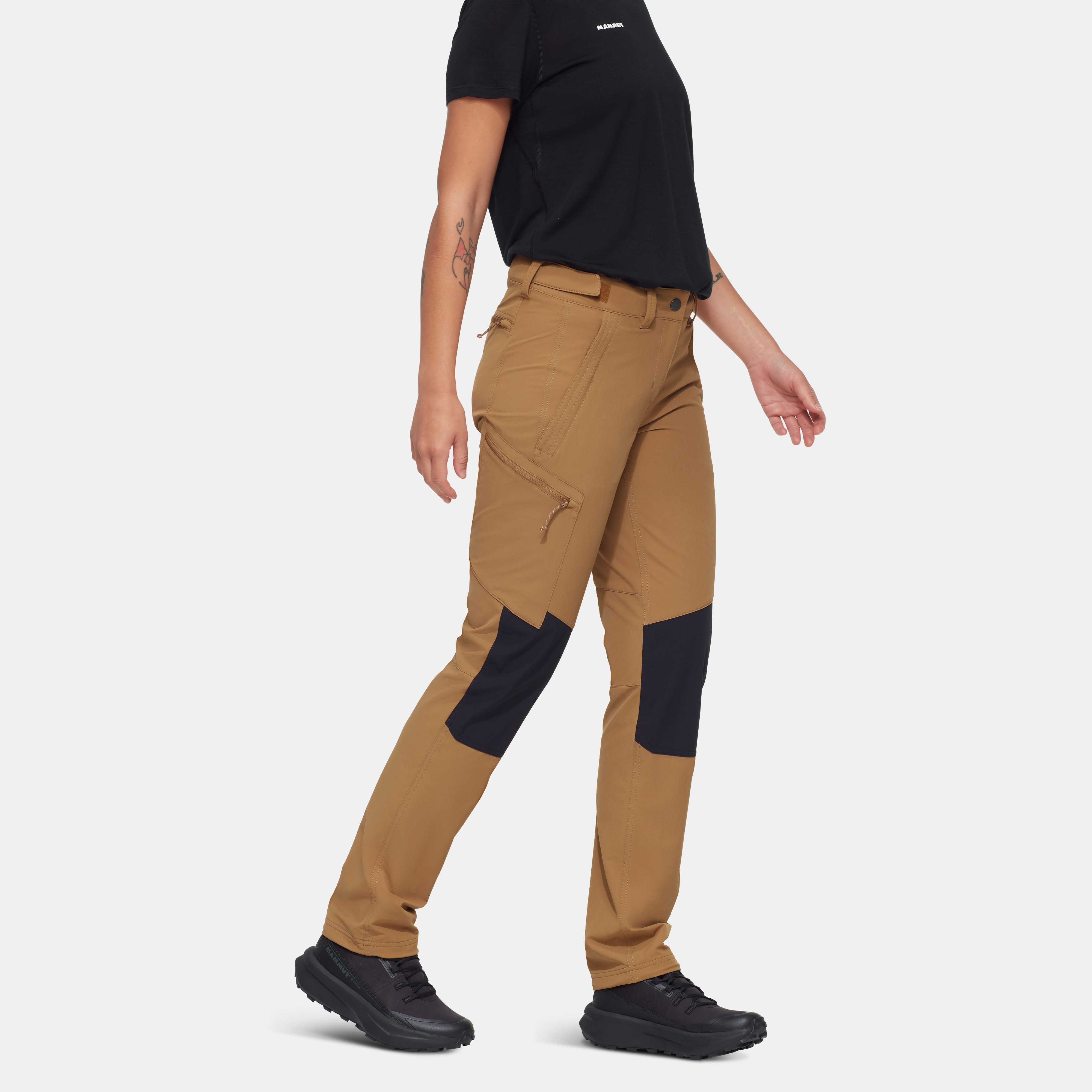 Mammut Runbold Guide SO Pants Women - temp, claystone-black - Claystone-black