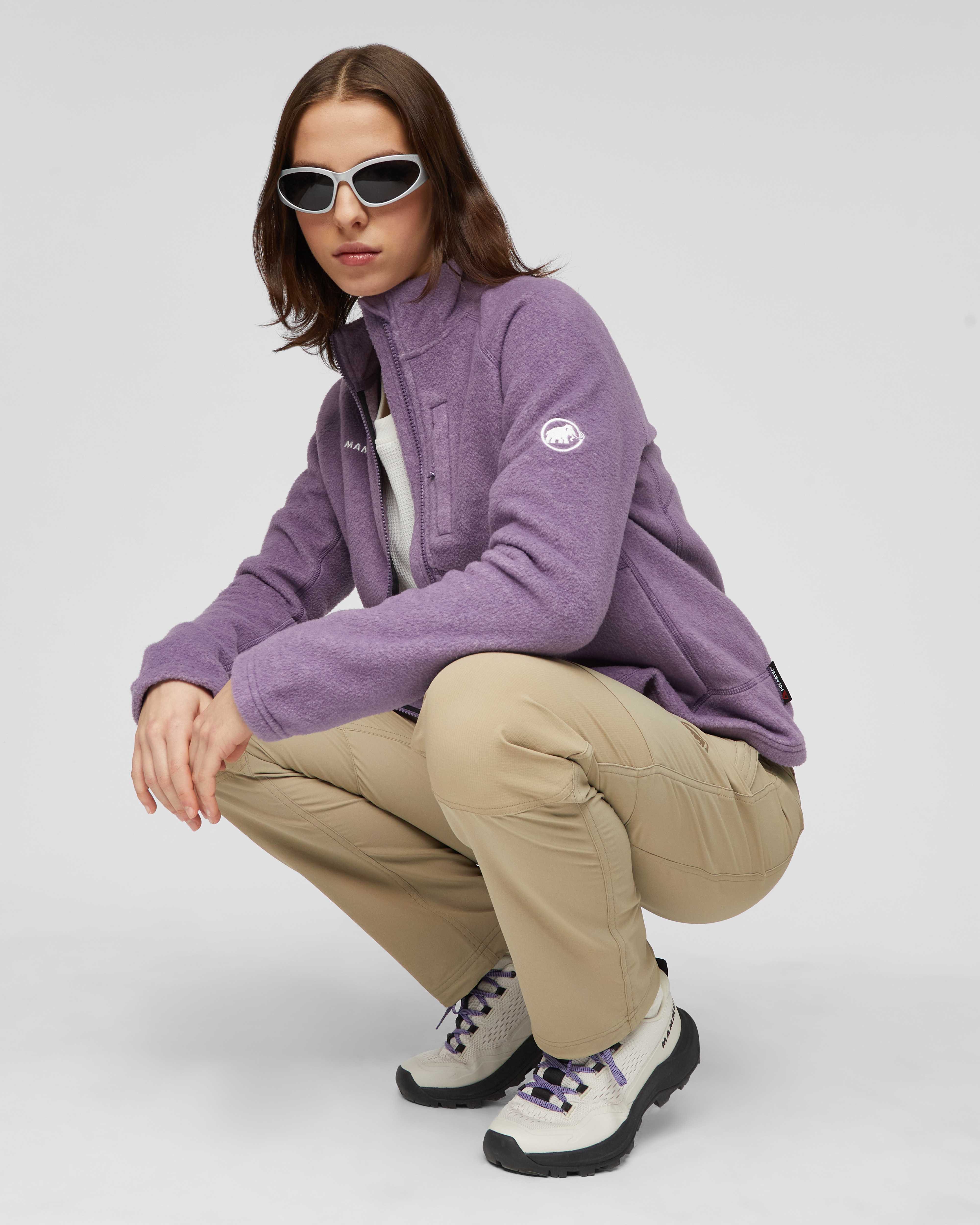 Mammut Runbold Guide SO Pants Women, sablun - Sablun - Outdoor view