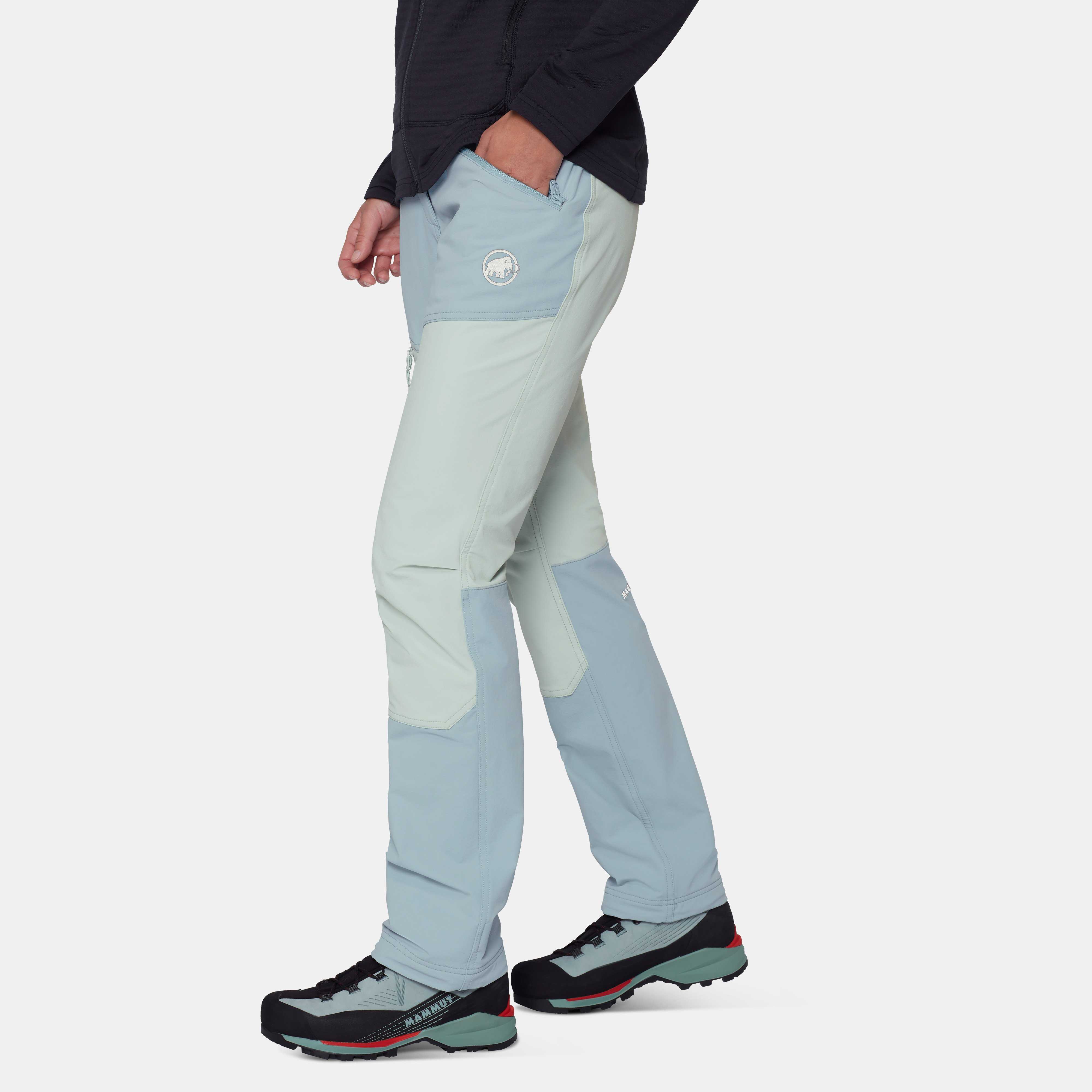 Mammut Taiss SO Pants Women, nebla-silver sage - Nebla-silver sage