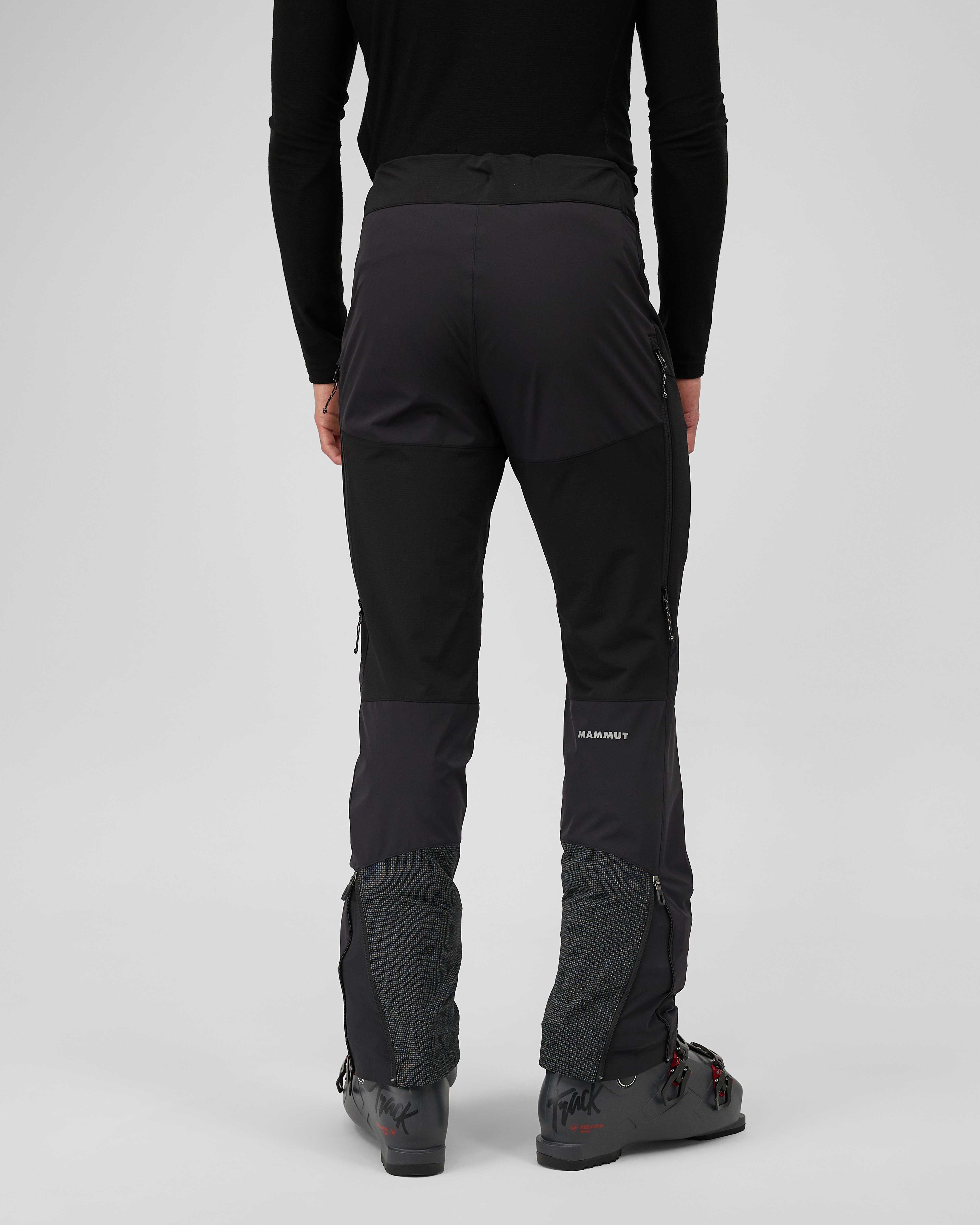 Mammut Aenergy Pro SO Hybrid Pants Men, black - Black - Model back view
