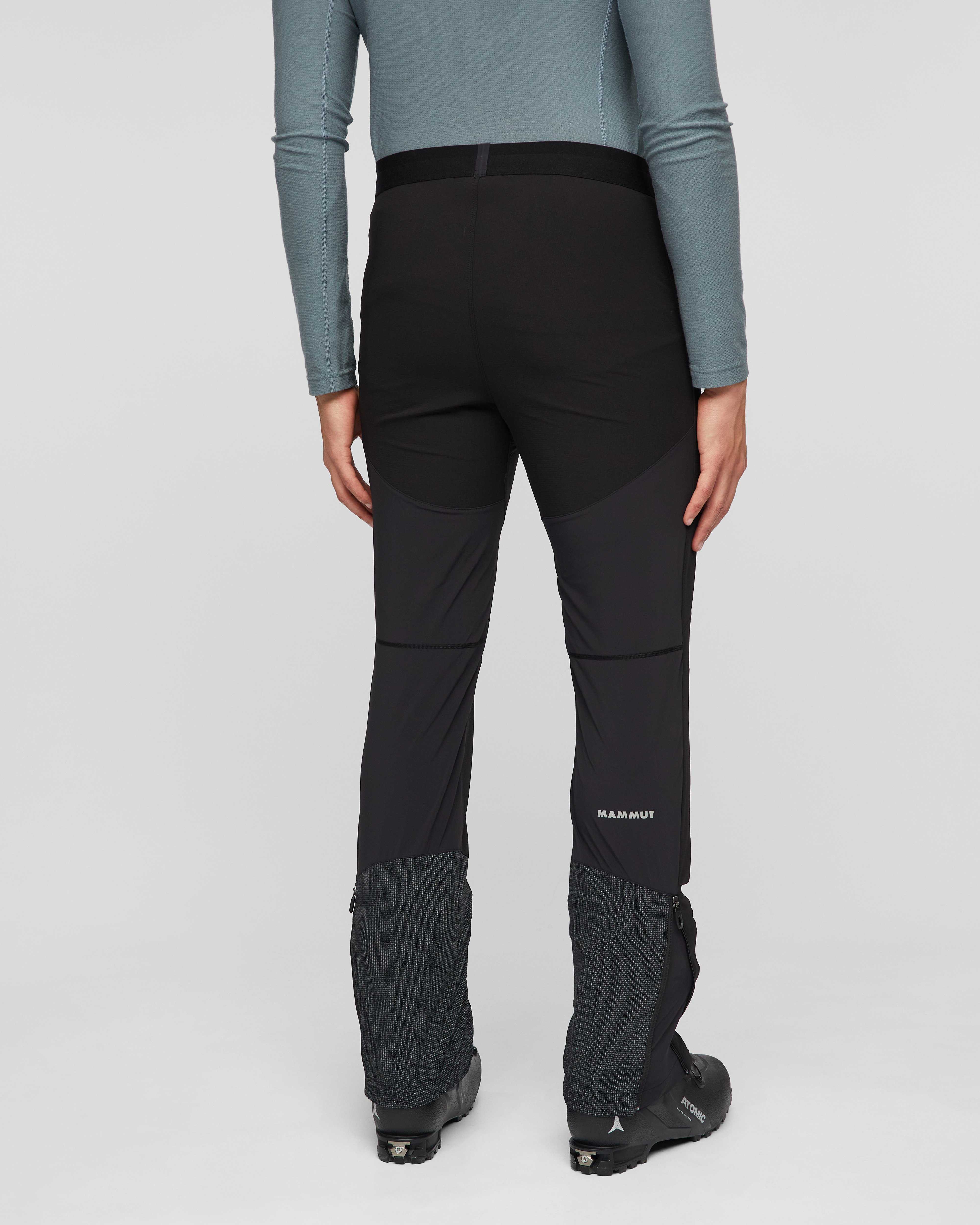 Mammut Aenergy SO Hybrid Pants Men, black - Black - Model back view