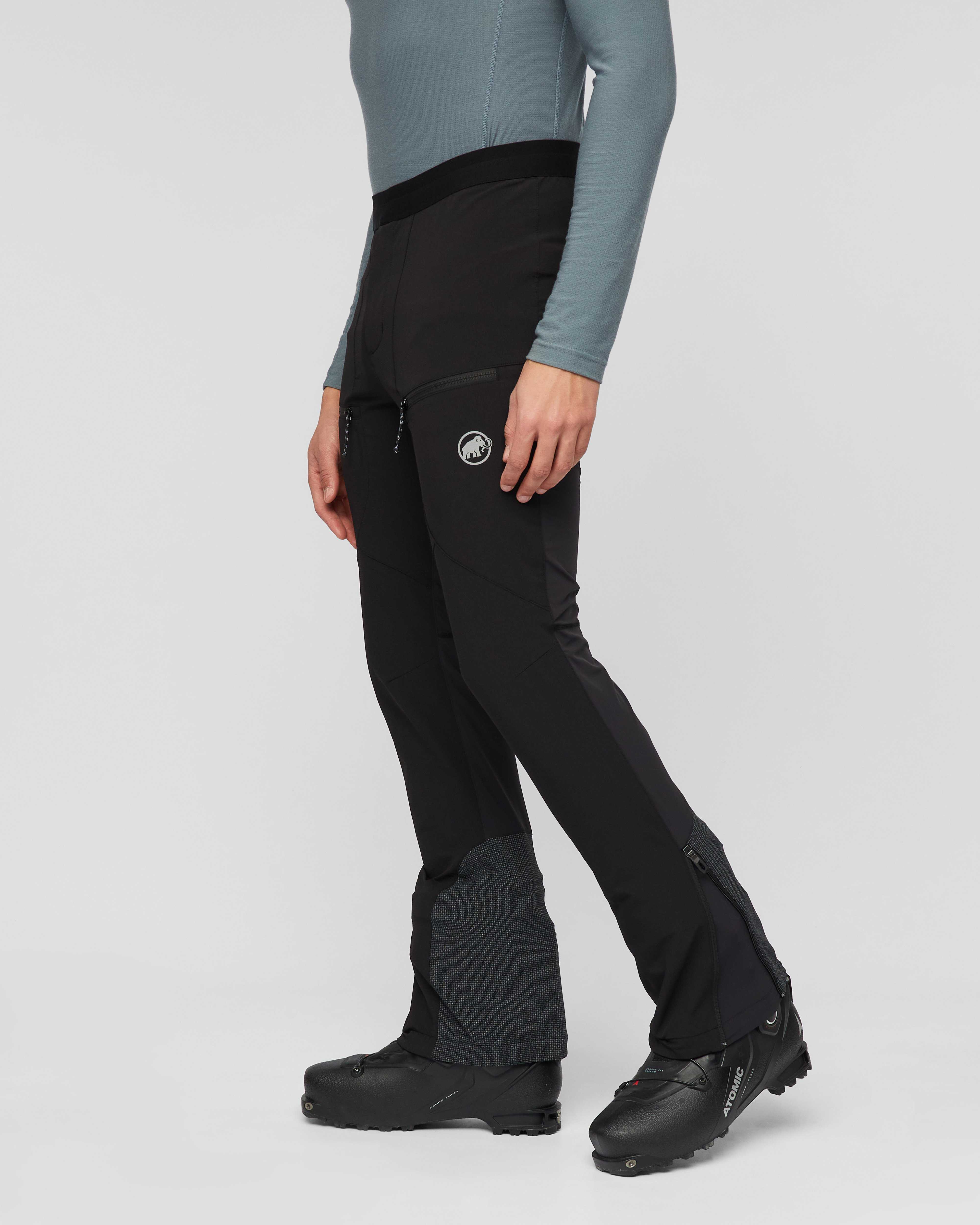 Mammut Aenergy SO Hybrid Pants Men, black - Black - Model side view