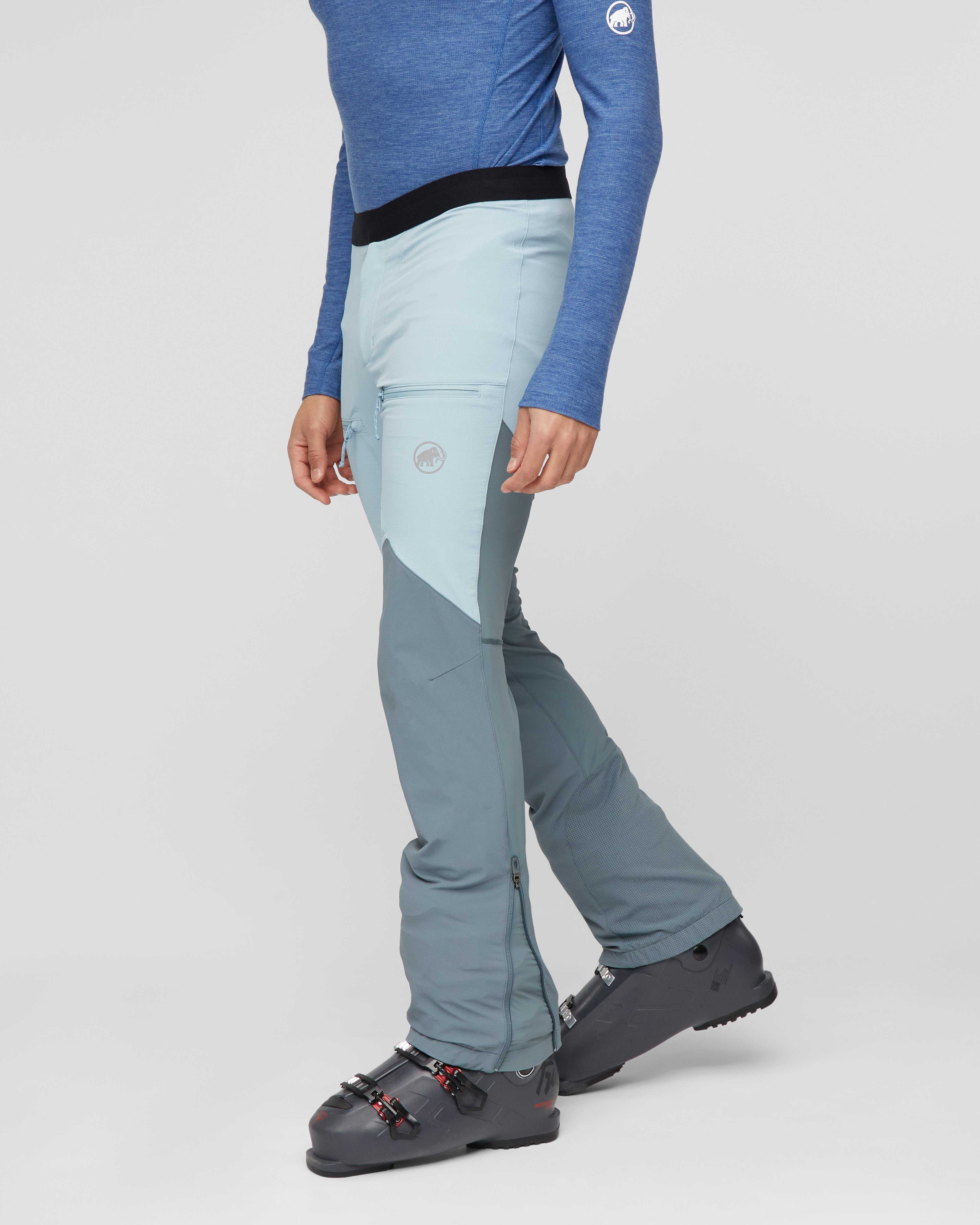 Mammut Aenergy SO Hybrid Pants Men, nebla-strata - Nebla-strata - Model side view