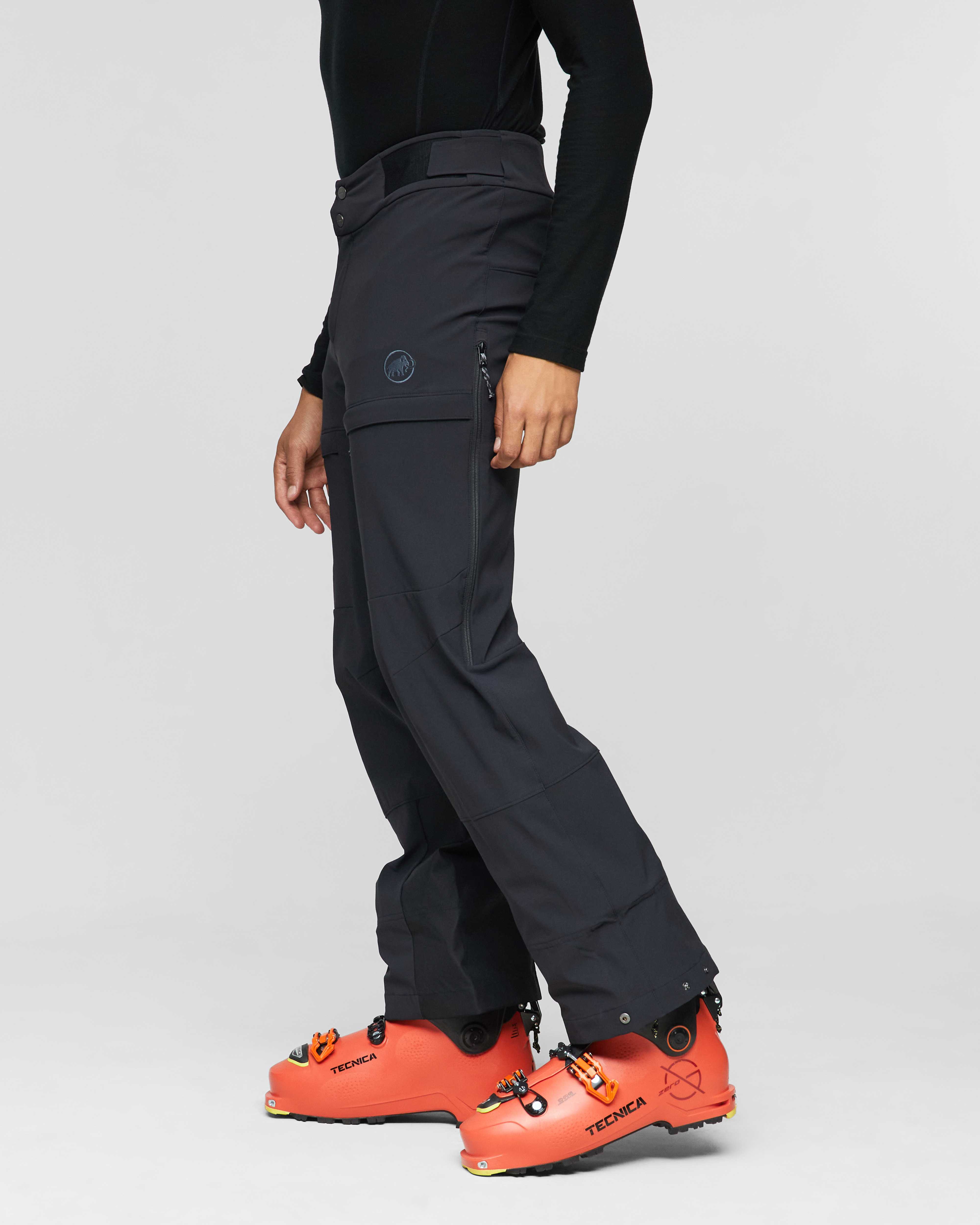 Mammut Skintrack SO Pants Men, black - Black - Model side view