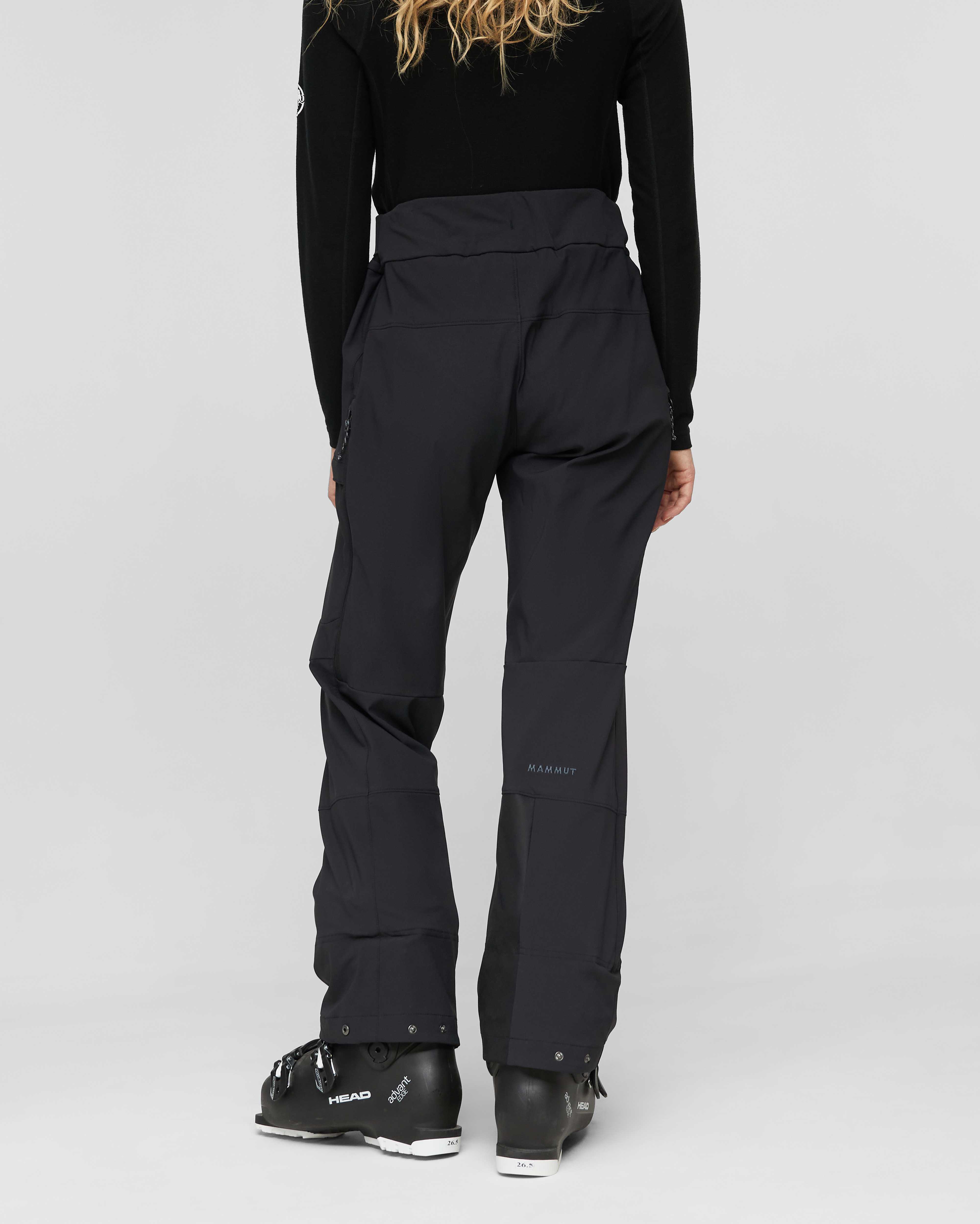 Mammut Skintrack SO Pants Women, black - Black - Model back view