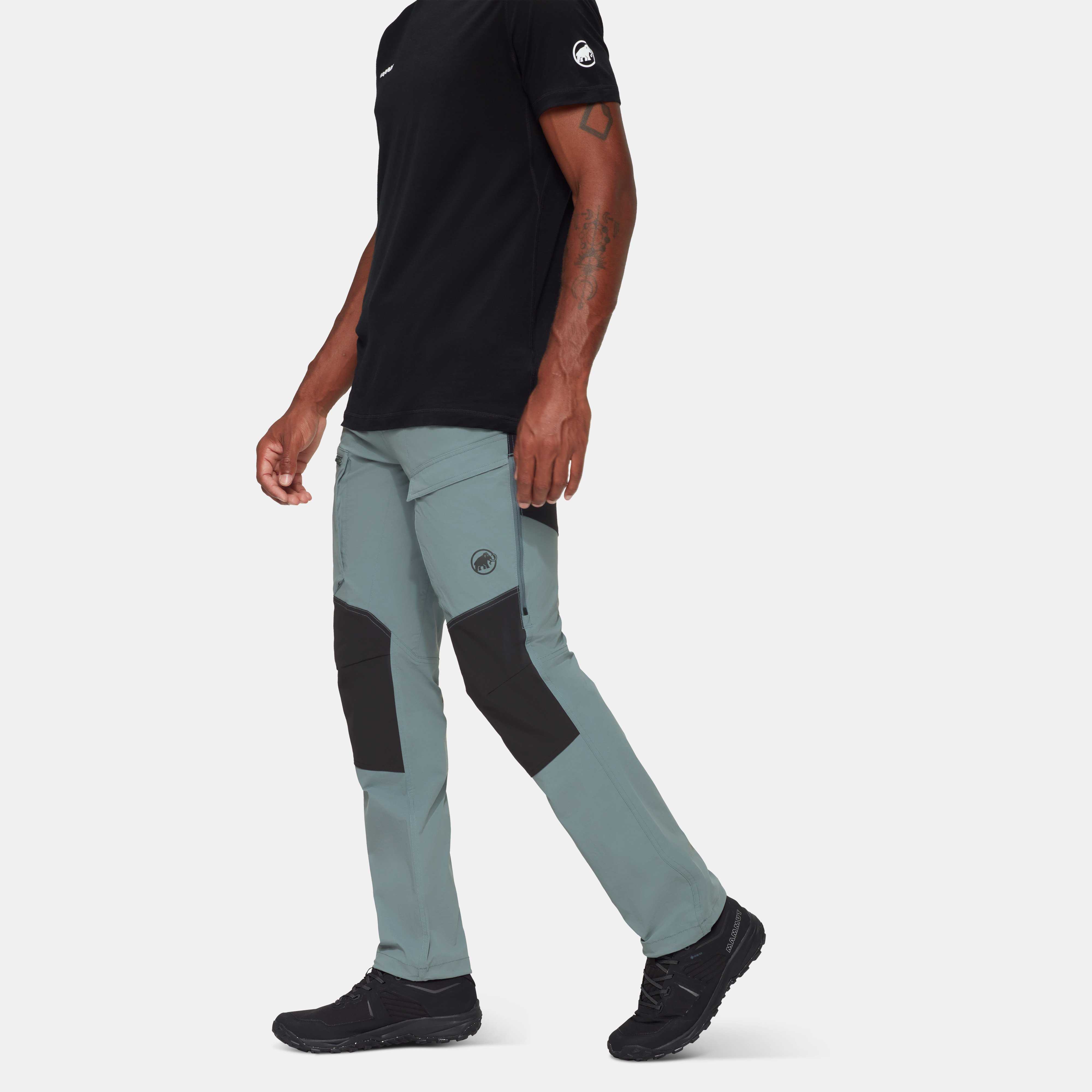 Mammut Zinal Hybrid Pants Men, strata-black - Strata-black