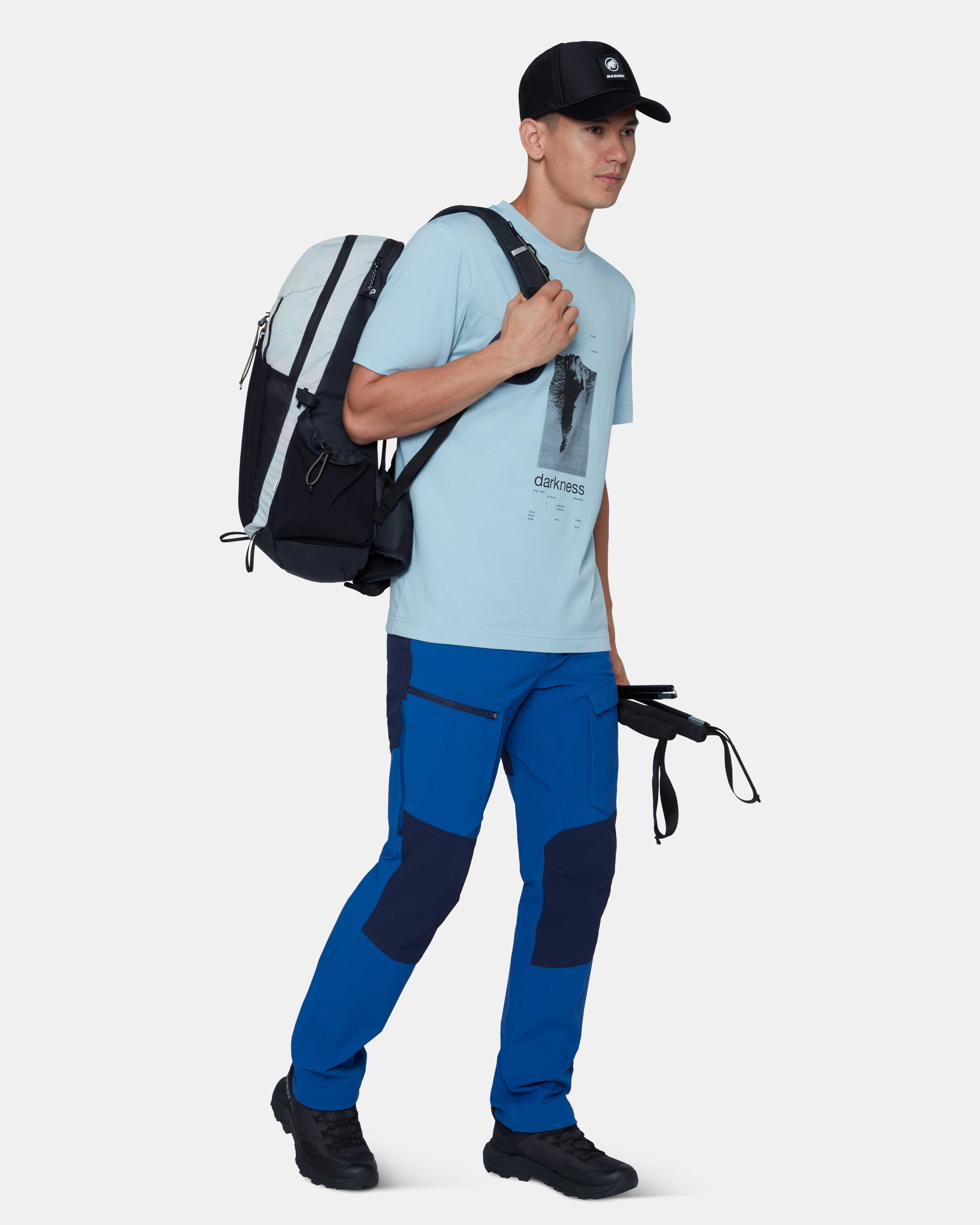 Mammut Zinal Hybrid Pants Men, tschiel-marine - Tschiel-marine