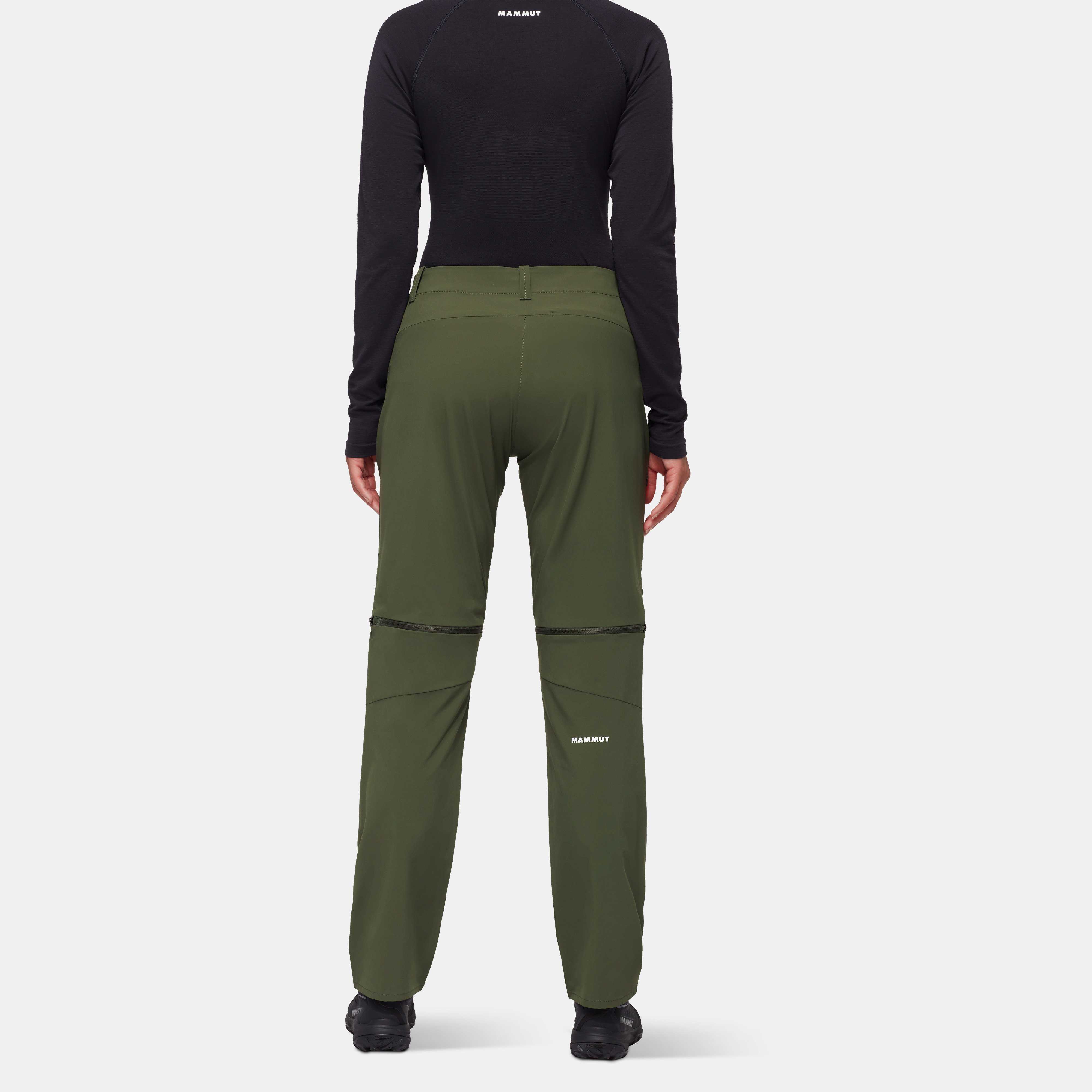 Mammut Mammut Outdoor Zip Off Pants Women, dark marsh - Dark marsh