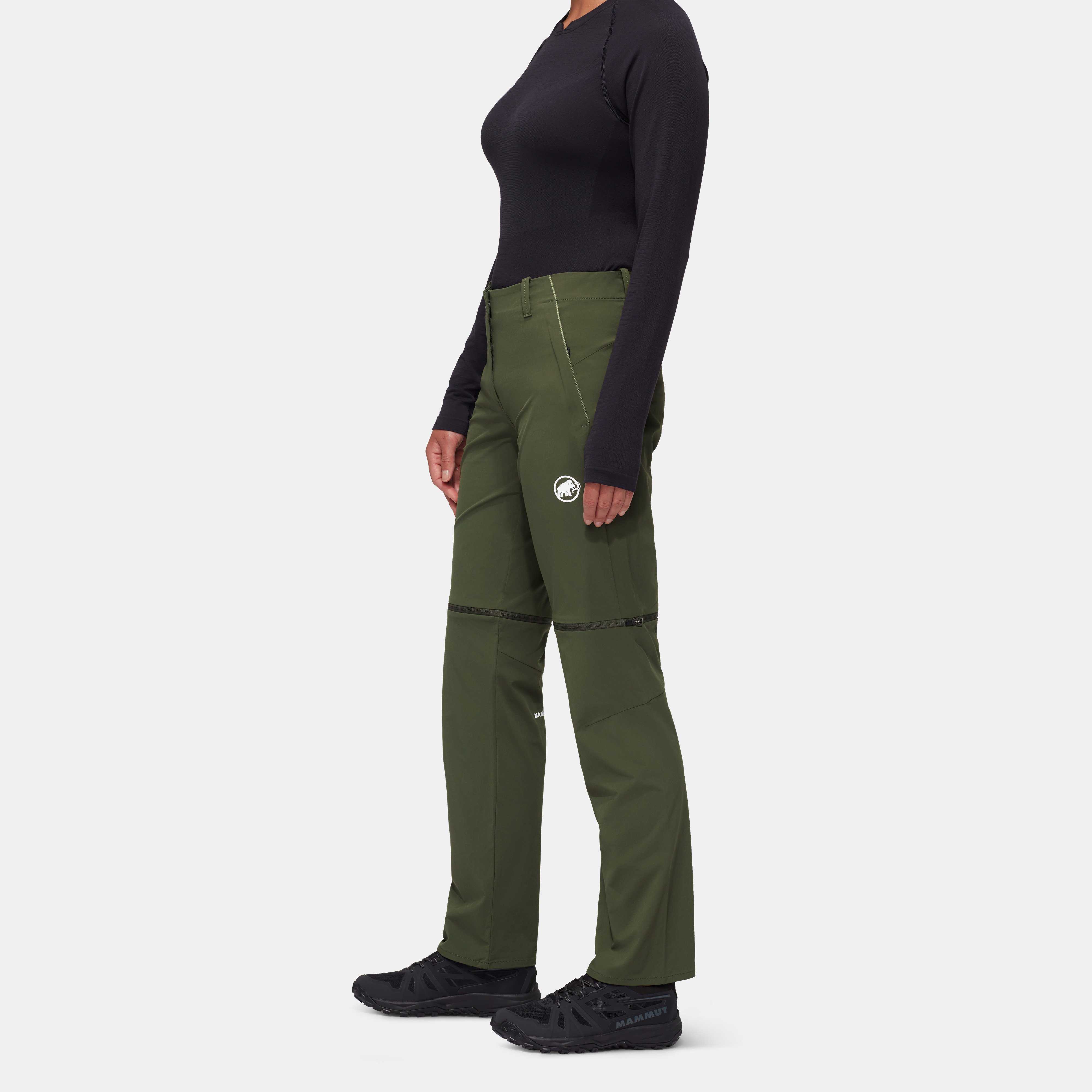 Mammut Mammut Outdoor Zip Off Pants Women, dark marsh - Dark marsh