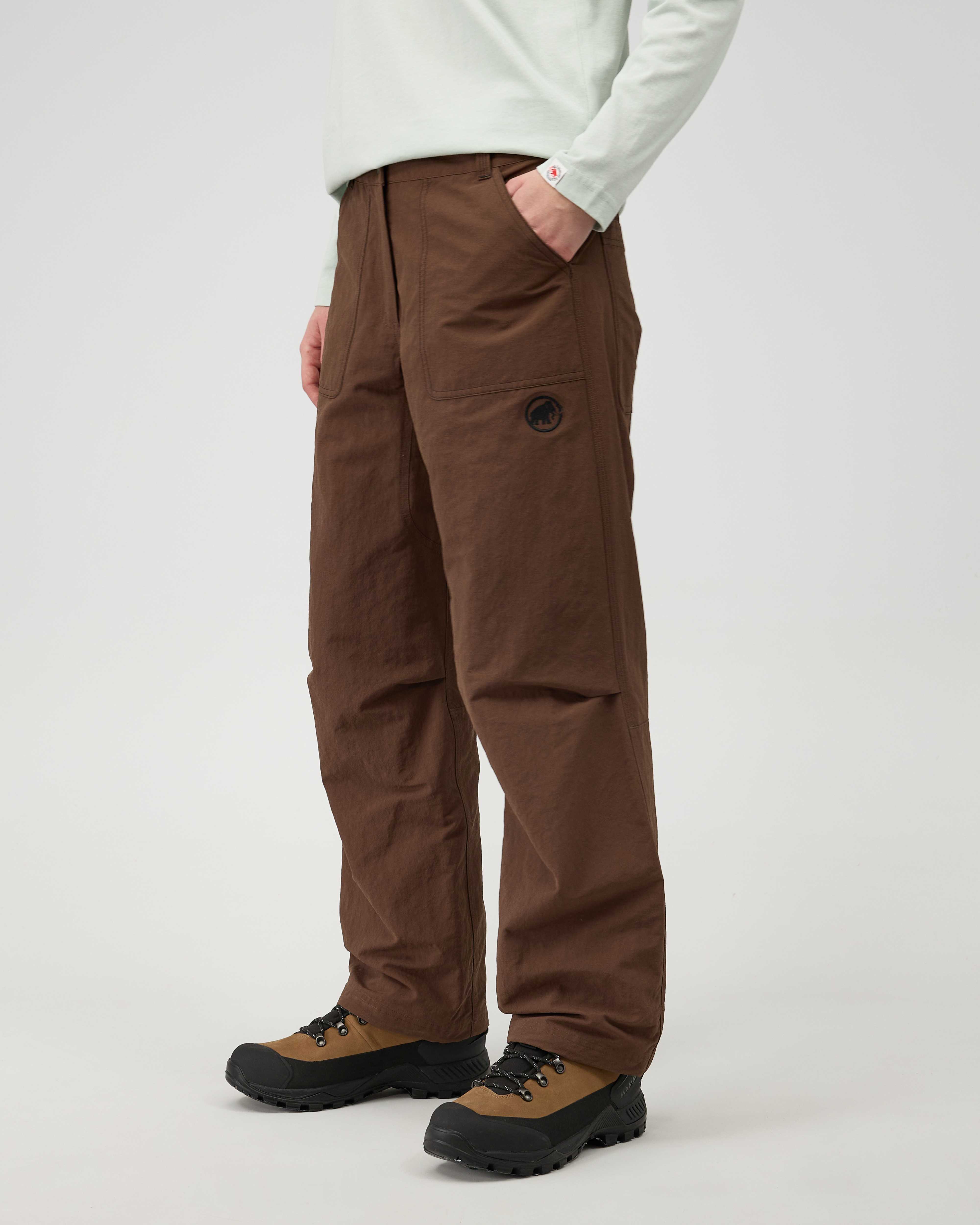 Mammut Workhorse Climbing Pants Women, soil - Soil - Model side view