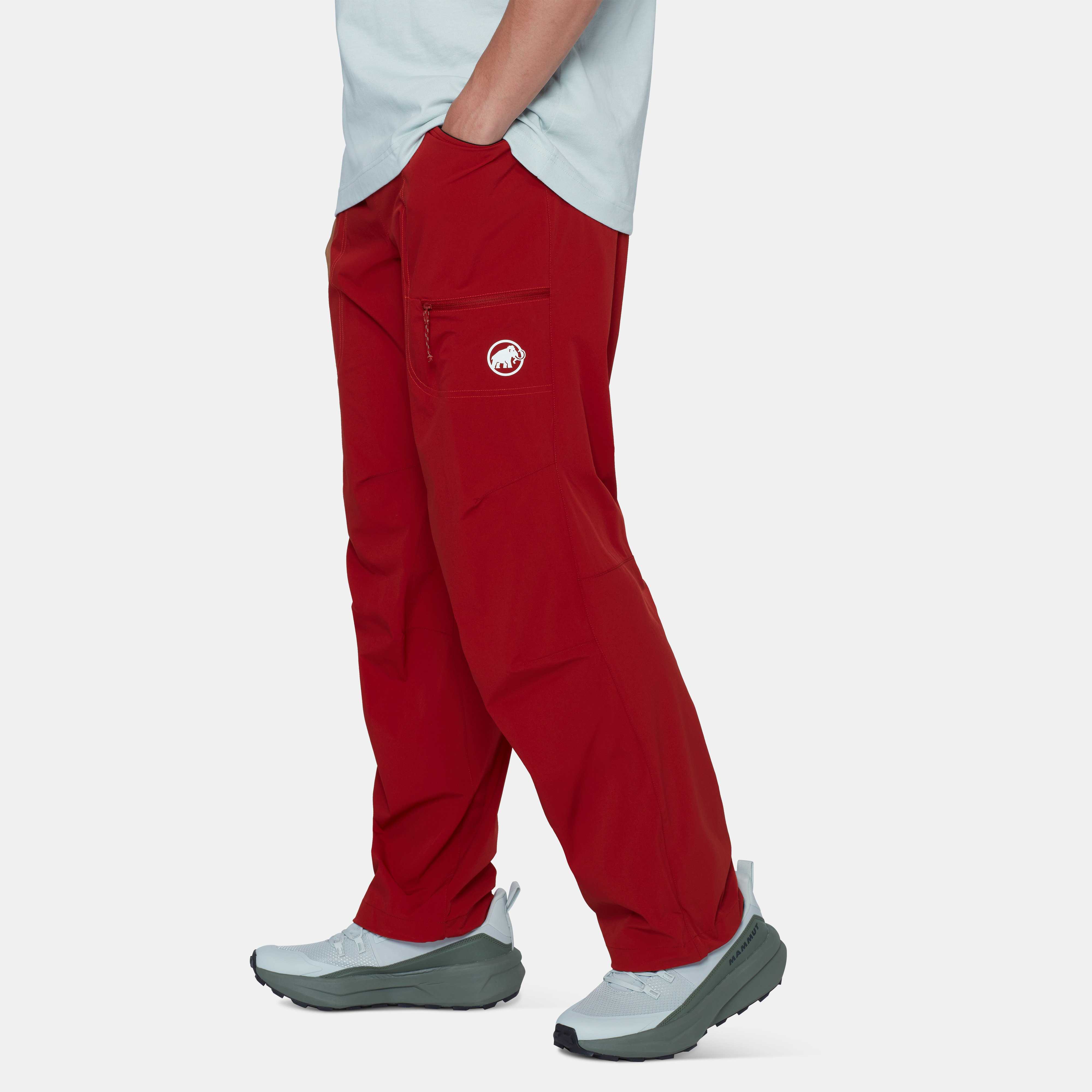 Mammut Sender Climbing Pants Men, dark mammut red - Dark mammut red