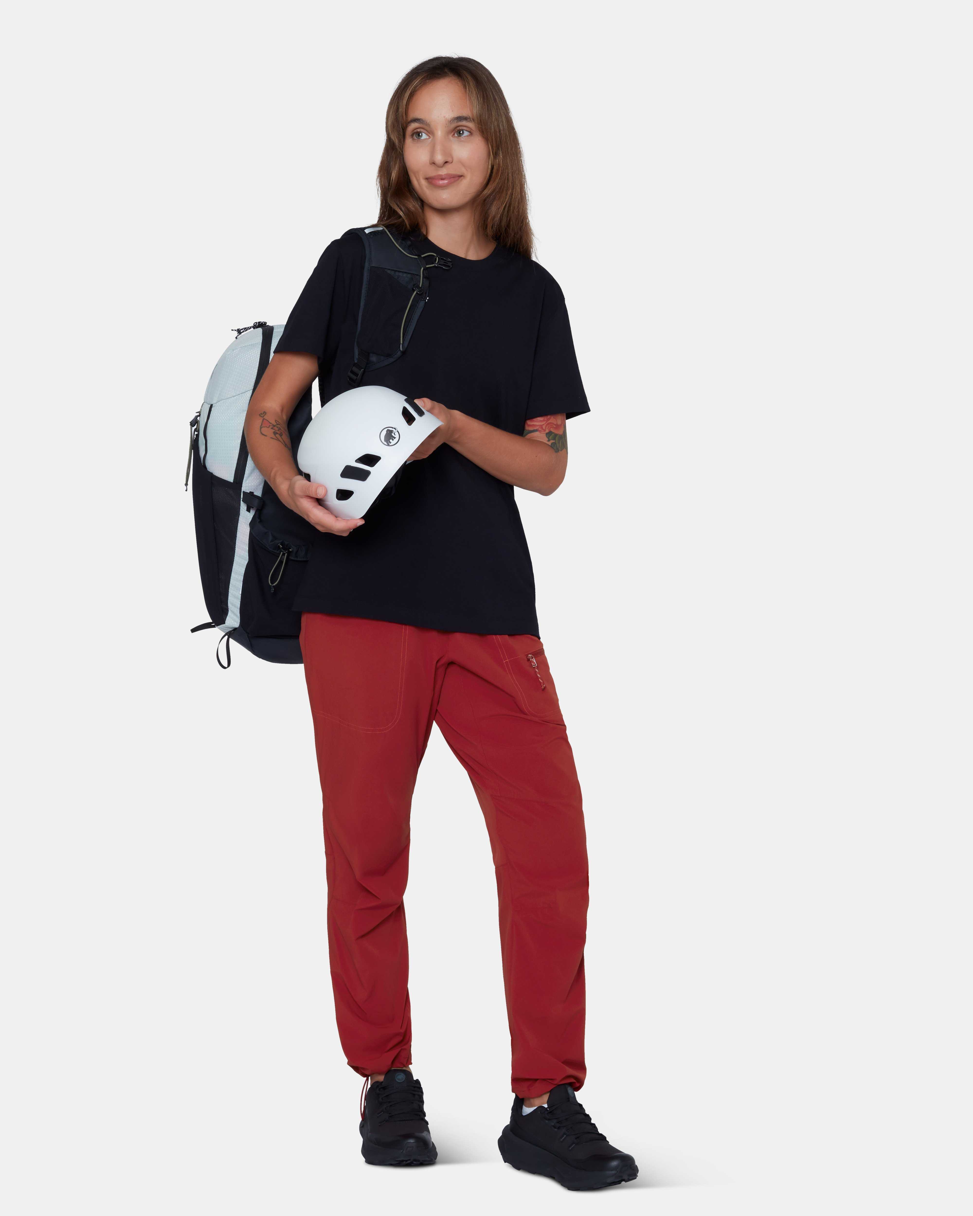 Mammut Sender Climbing Pants Women, dark mammut red - Dark mammut red