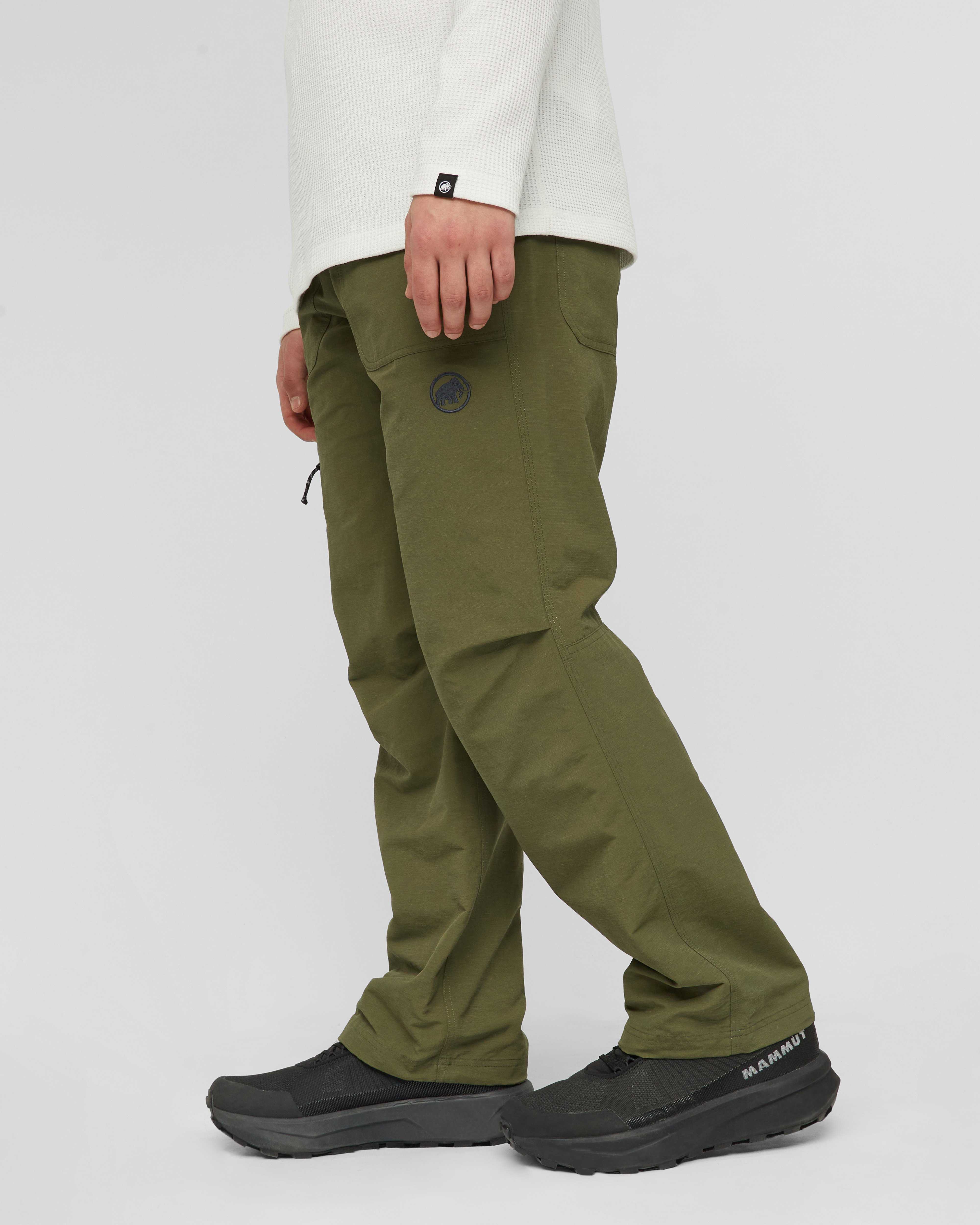Mammut Workhorse Climbing Pants Men, dark marsh - Dark marsh - Model side view