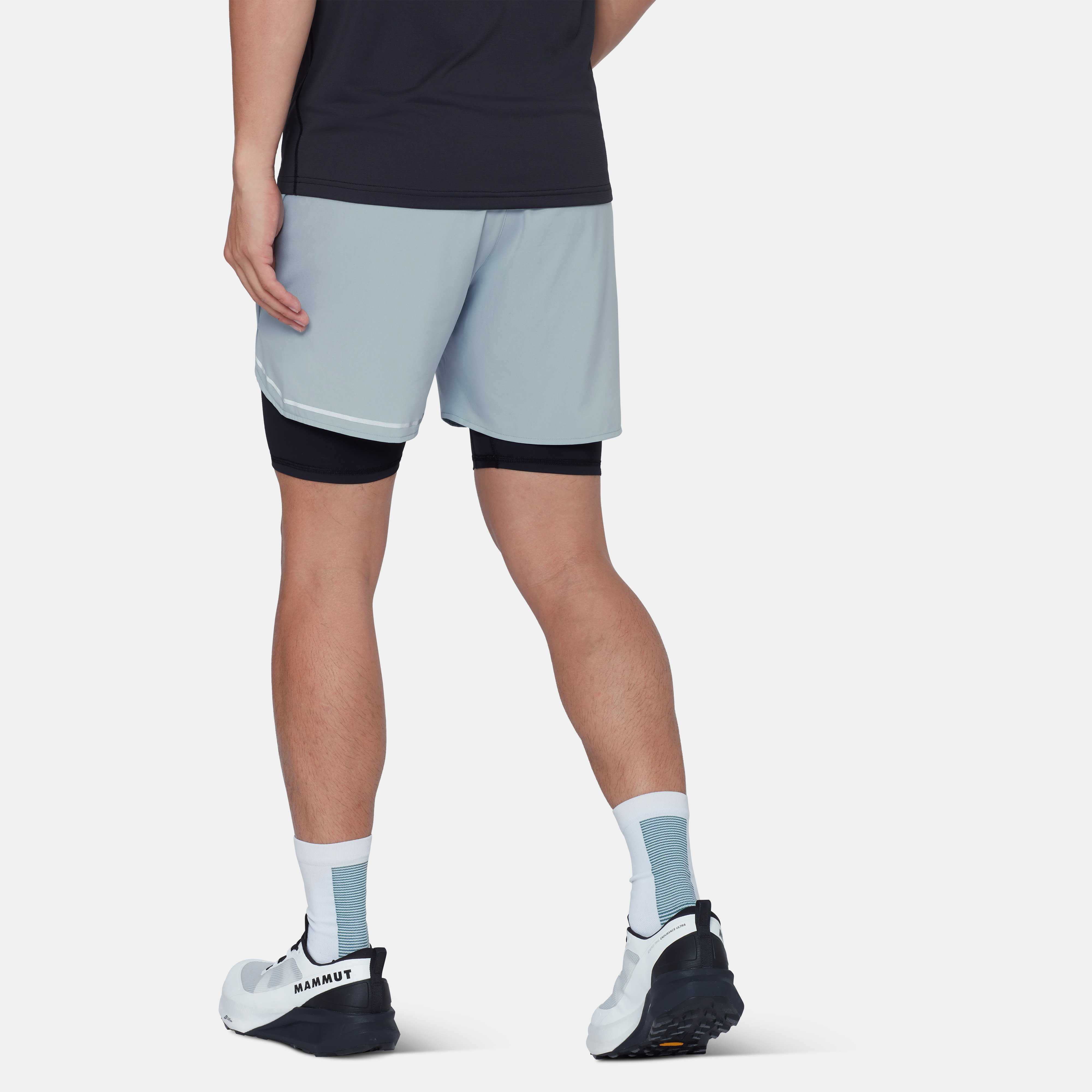 Mammut Aenergy TR 2 in 1 Shorts Men, nebla-black - Nebla-black