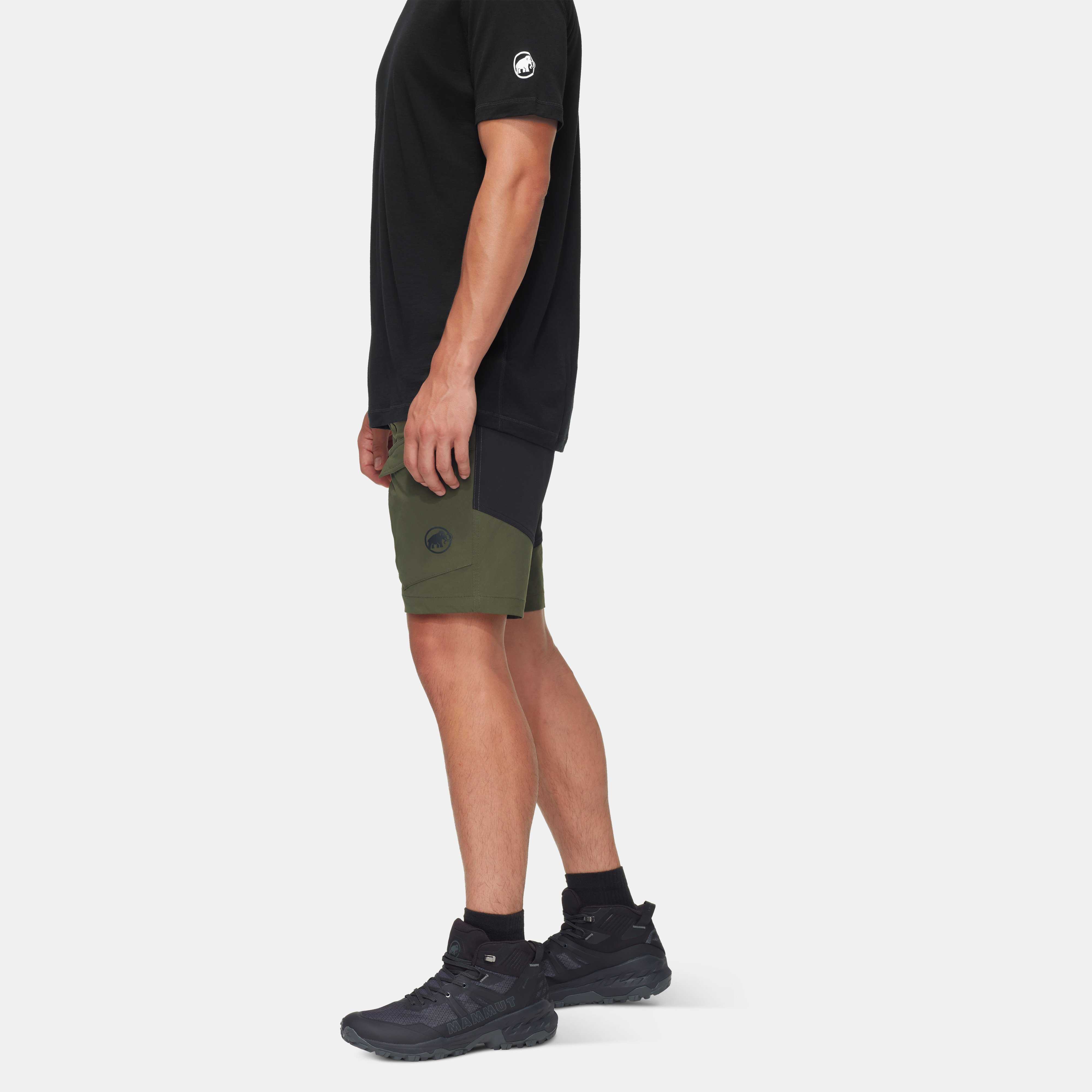 Mammut Zinal Hybrid Shorts Men, dark marsh-black - Dark marsh-black