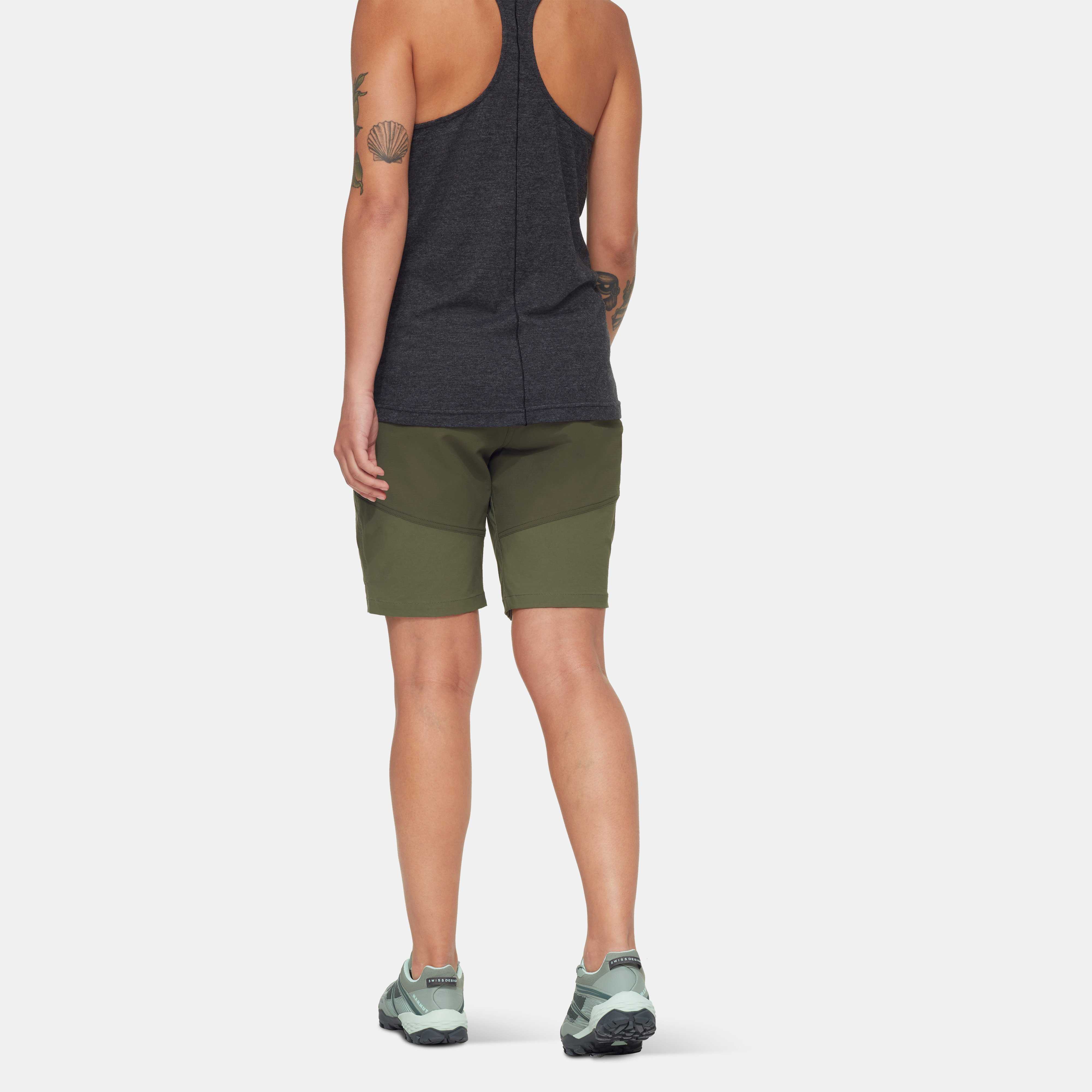 Mammut Zinal Hybrid Shorts Women, marsh-dark marsh - Marsh-dark marsh