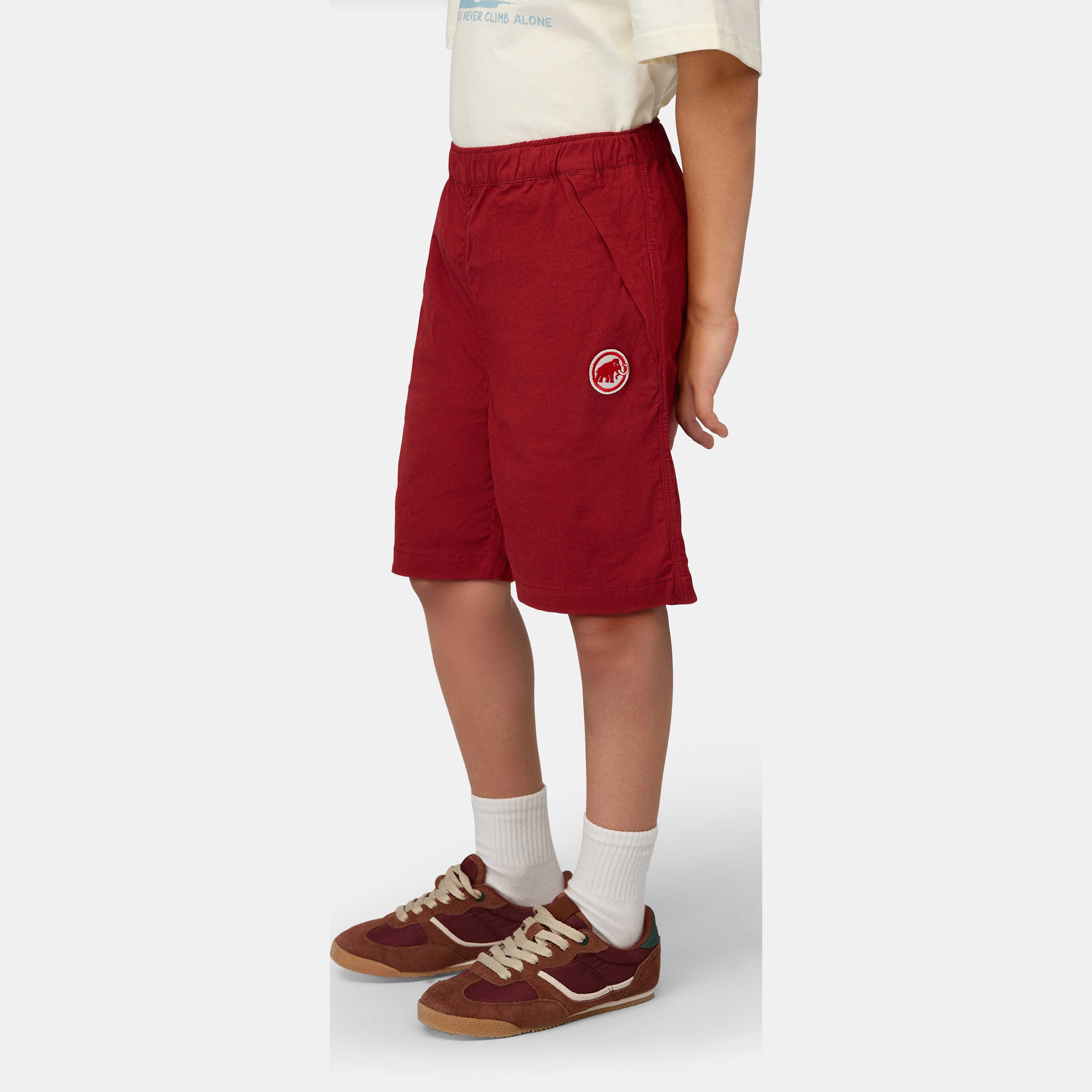 Mammut Crag Climbing Shorts Midi Kids, dark mammut red - Dark mammut red