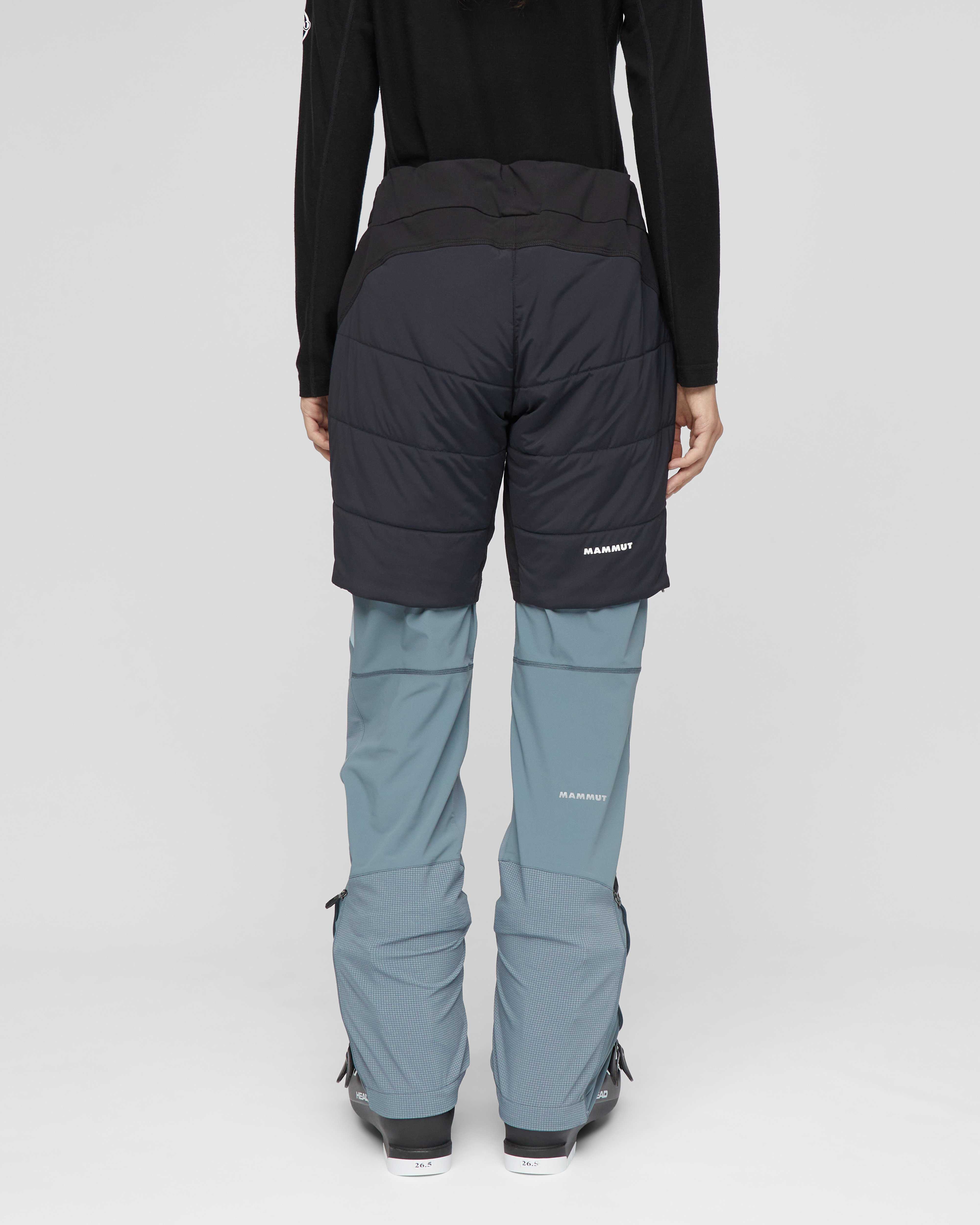 Mammut Aenergy Air IN Hybrid Shorts Women, black - Black - Model back view
