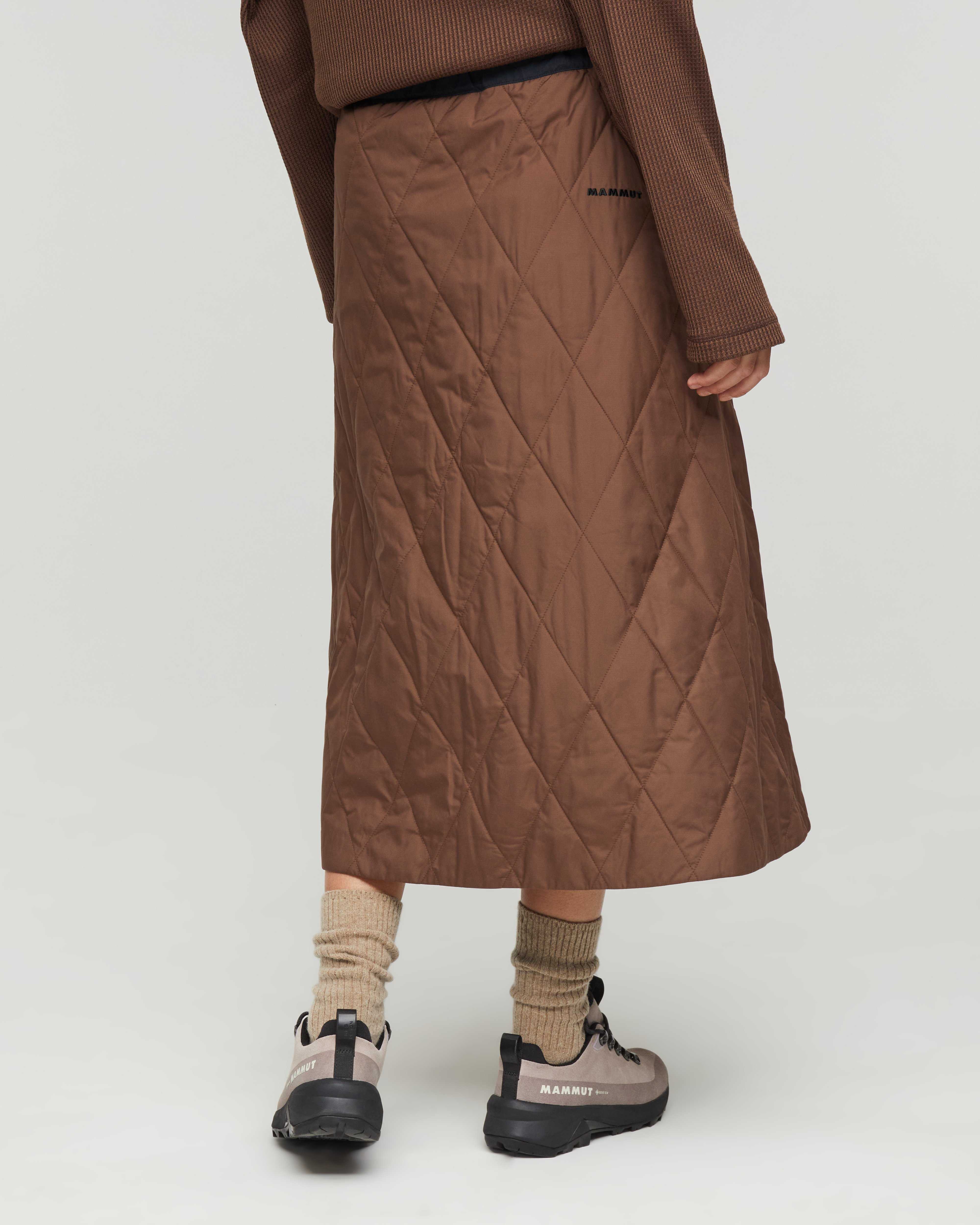 Mammut Highland Traverse IN Skirt Women, soil - Soil - Model back view