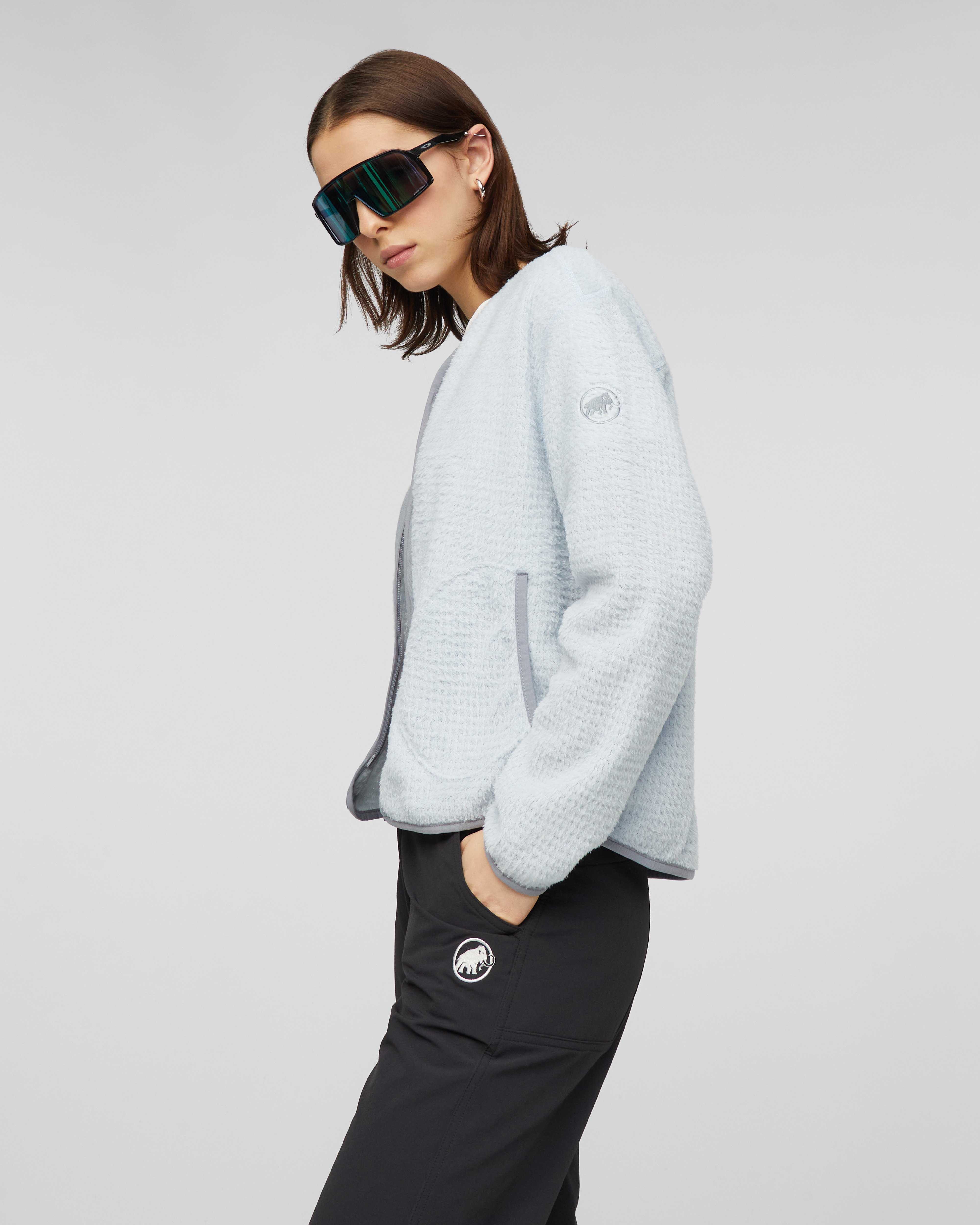 Mammut Valley ML Hybrid Cardigan Women, creas blue - Creas blue