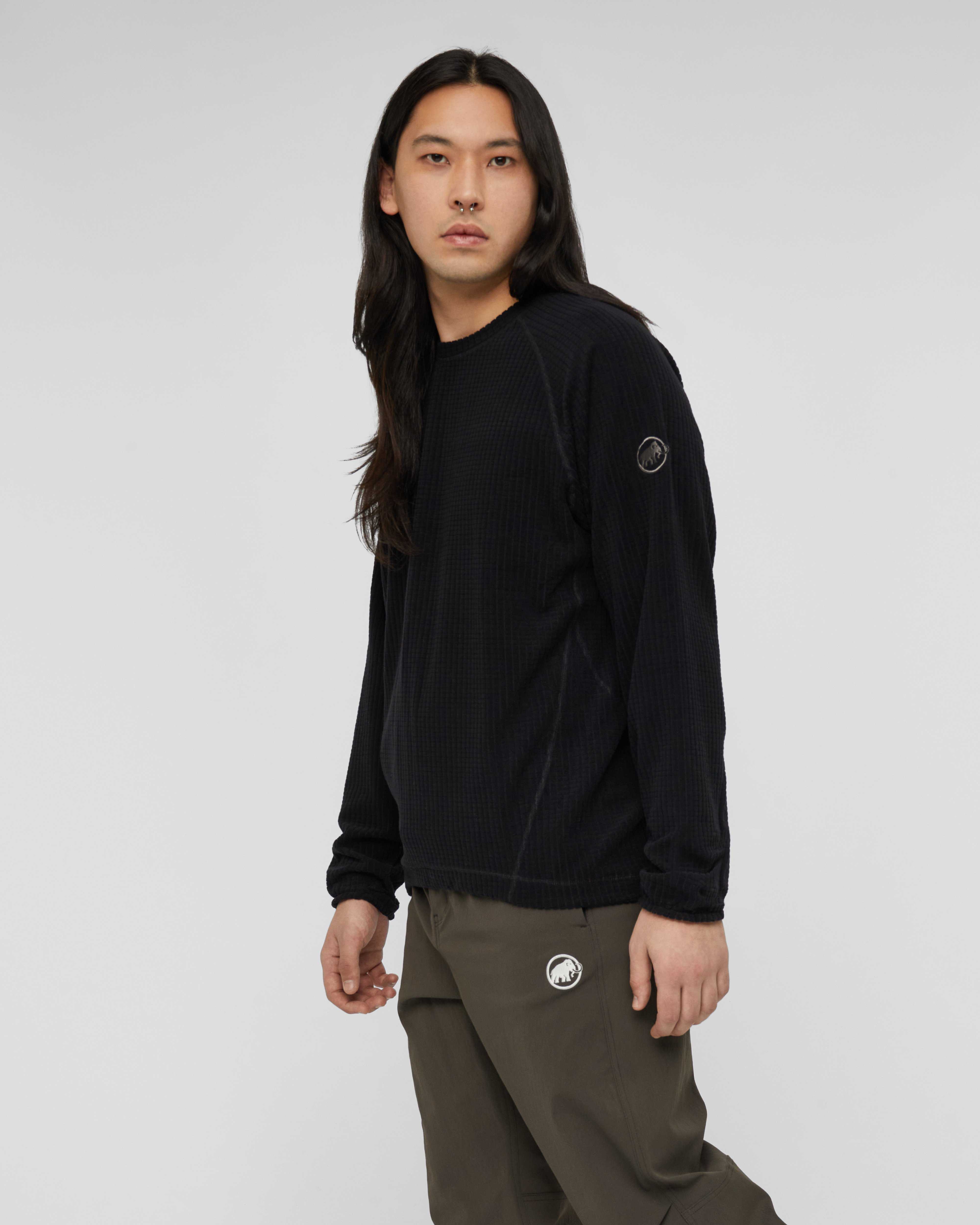 Mammut Valley ML Pull Men, creas black - Creas black