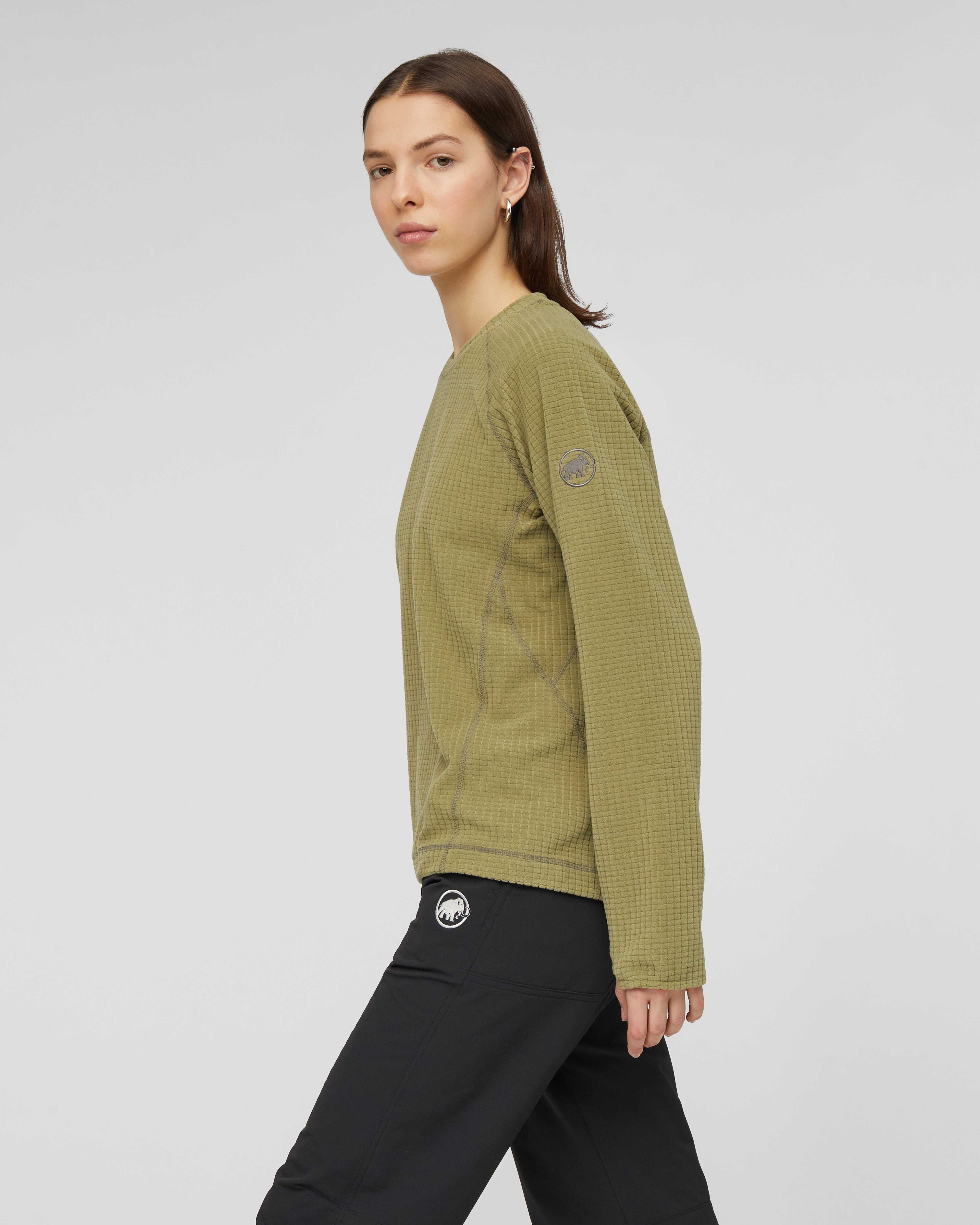 Mammut Valley ML Pull Women, creas khaki - Creas khaki