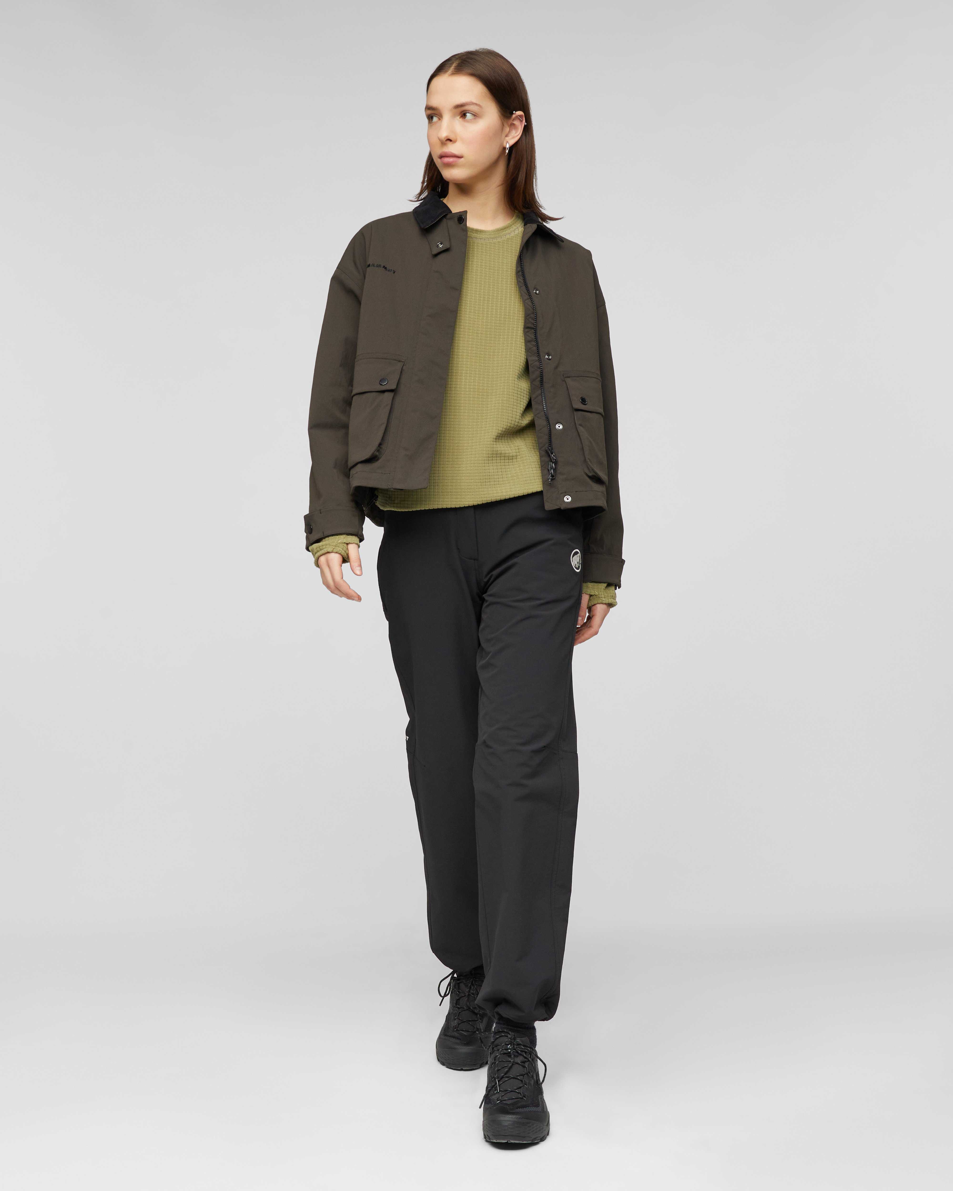 Mammut Valley ML Pull Women, creas khaki - Creas khaki