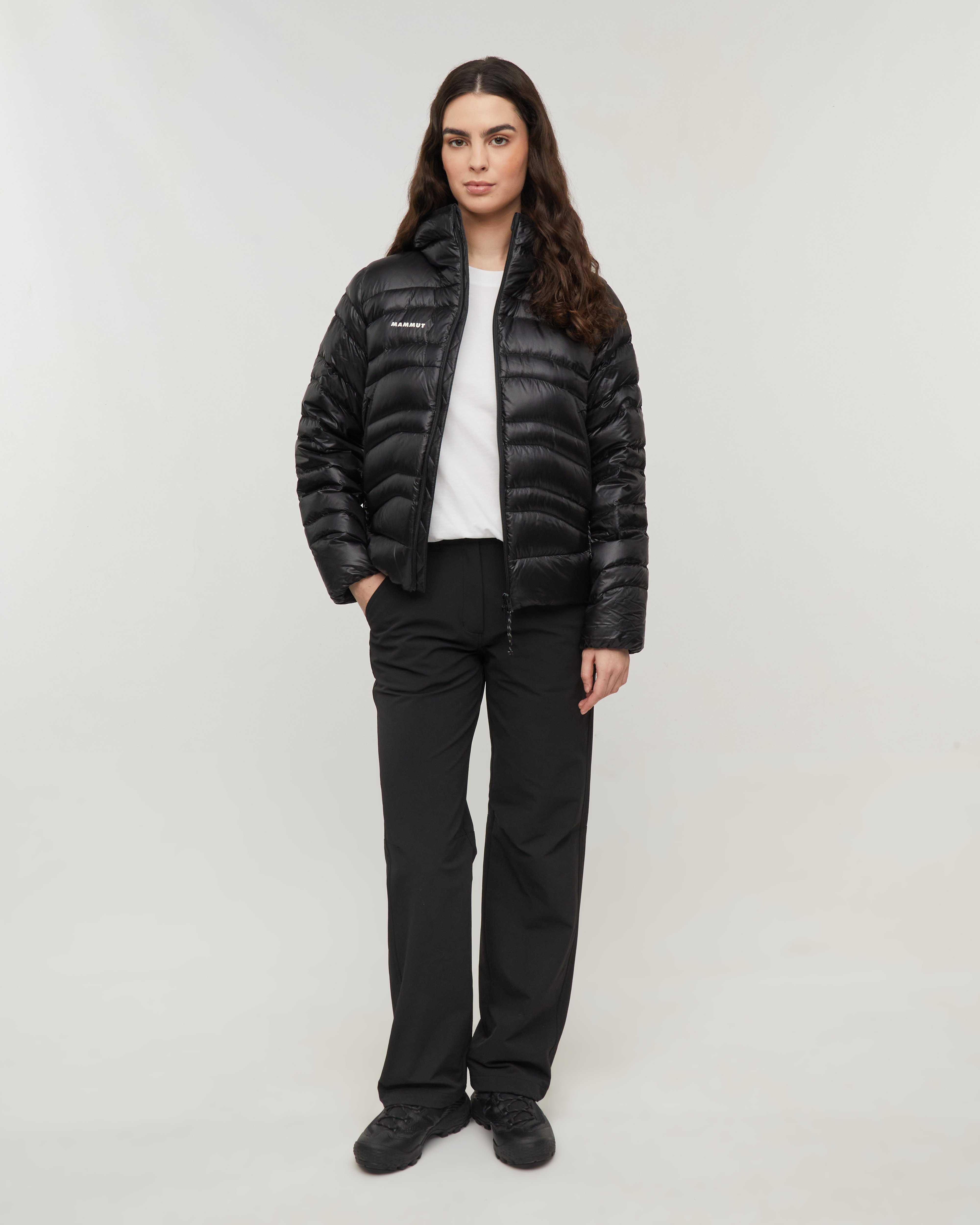 Mammut Valley Light IN Hooded Jacket Women, creas black - Creas black