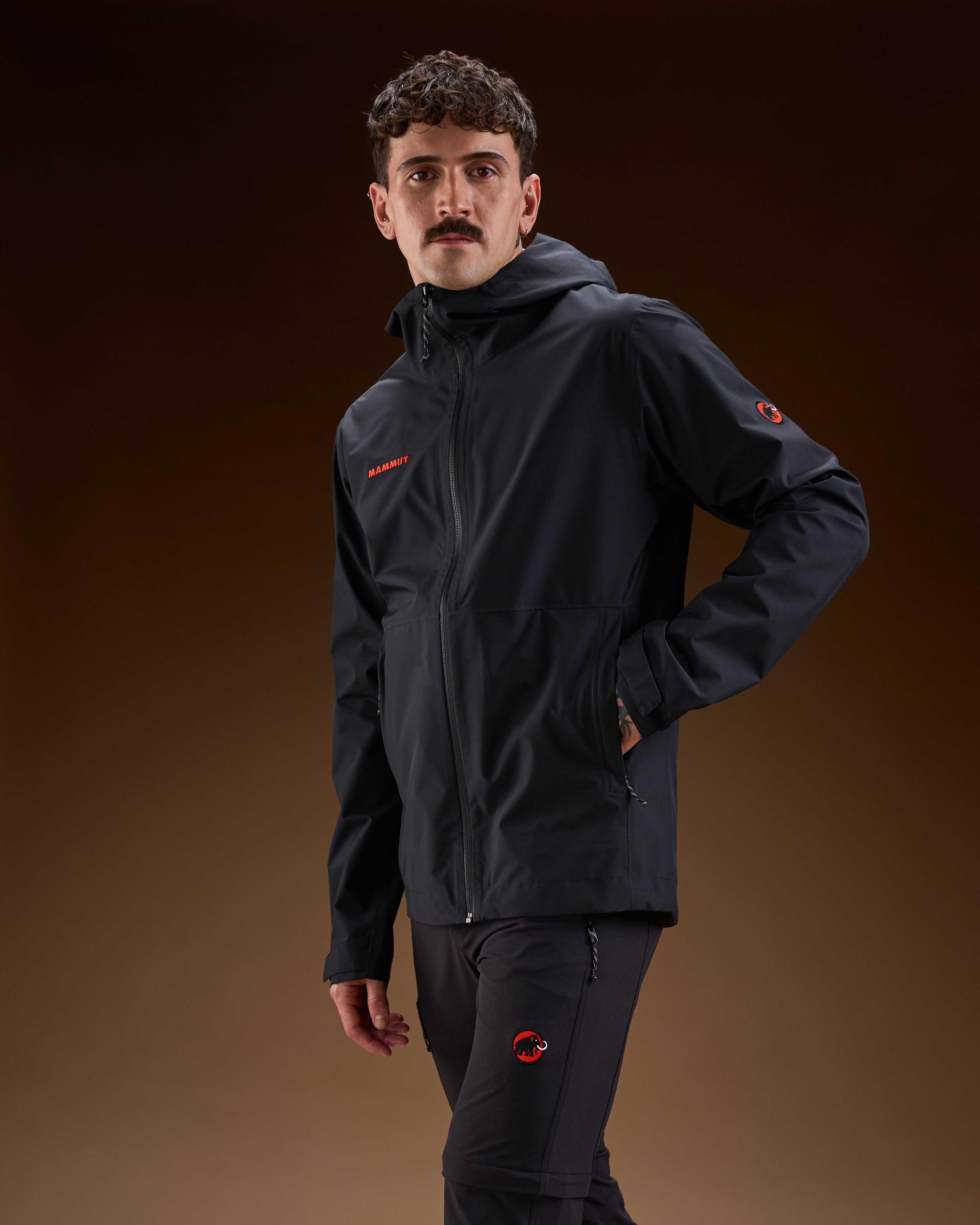 Mammut Linard Light HS Hooded Jacket Men Classic, black - Black