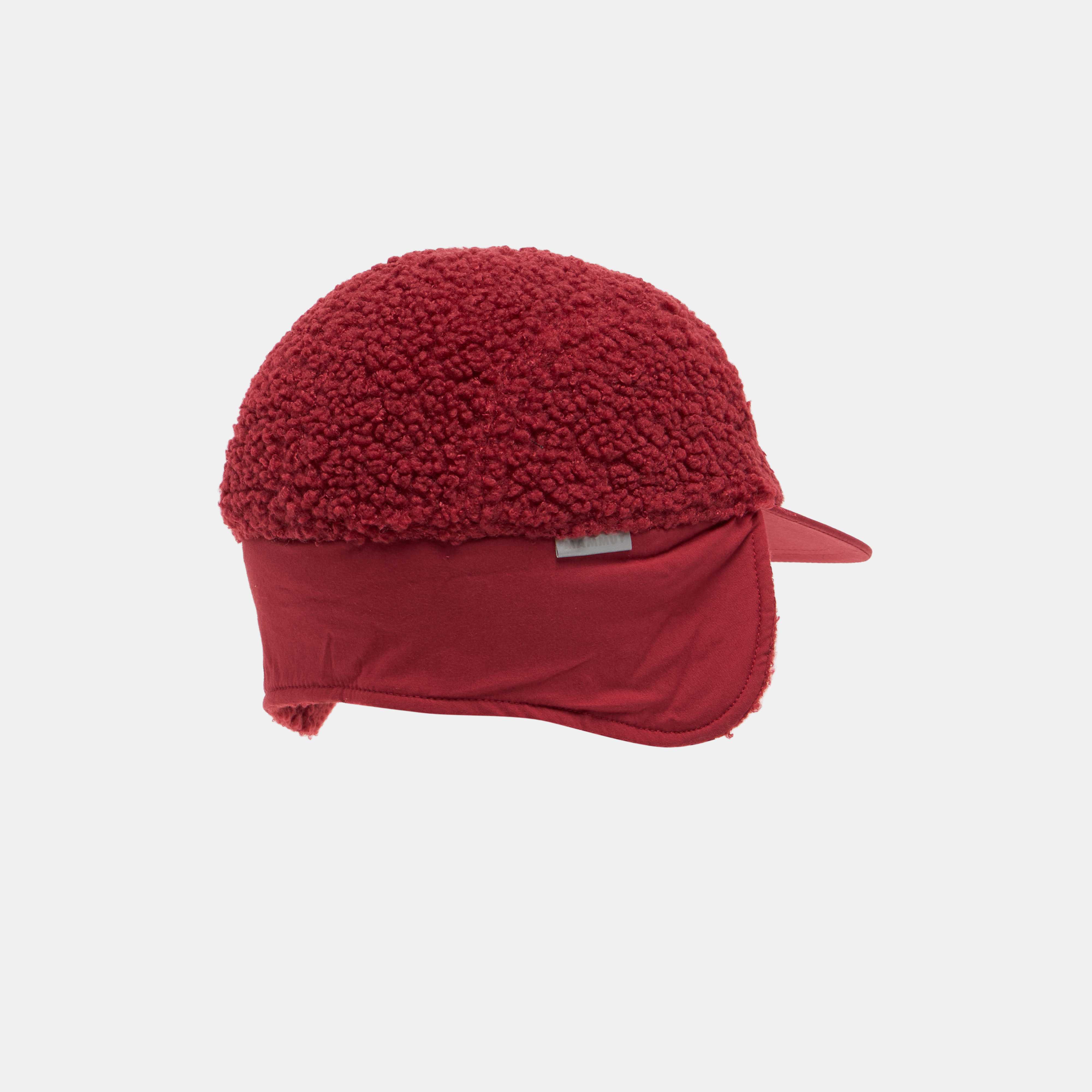 Mammut Mammut Fleece Cap Kids, dark mammut red - Dark mammut red - Back view