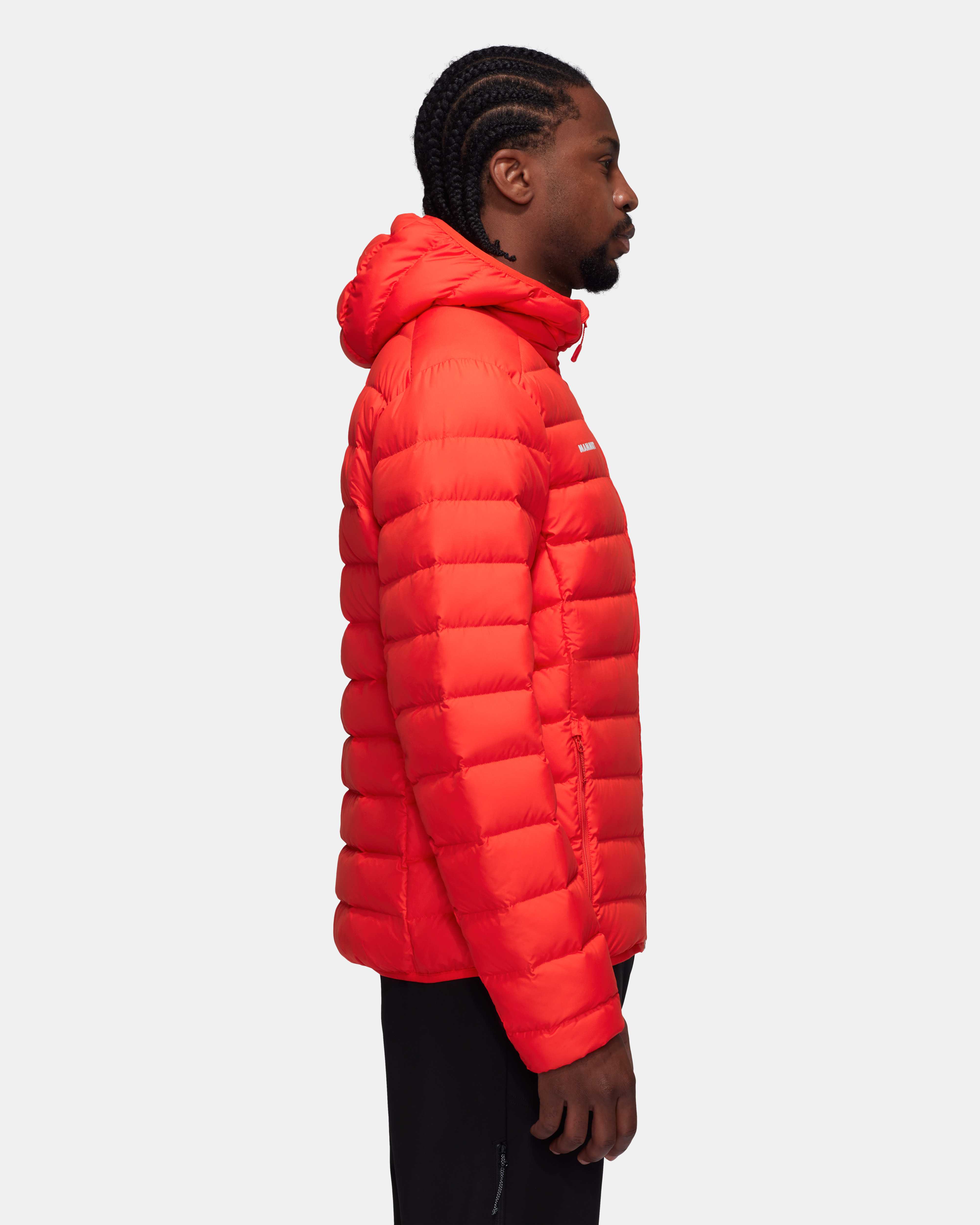 Mammut Waymarker IN Hooded Jacket Men, mammut red - Mammut red - Model side view
