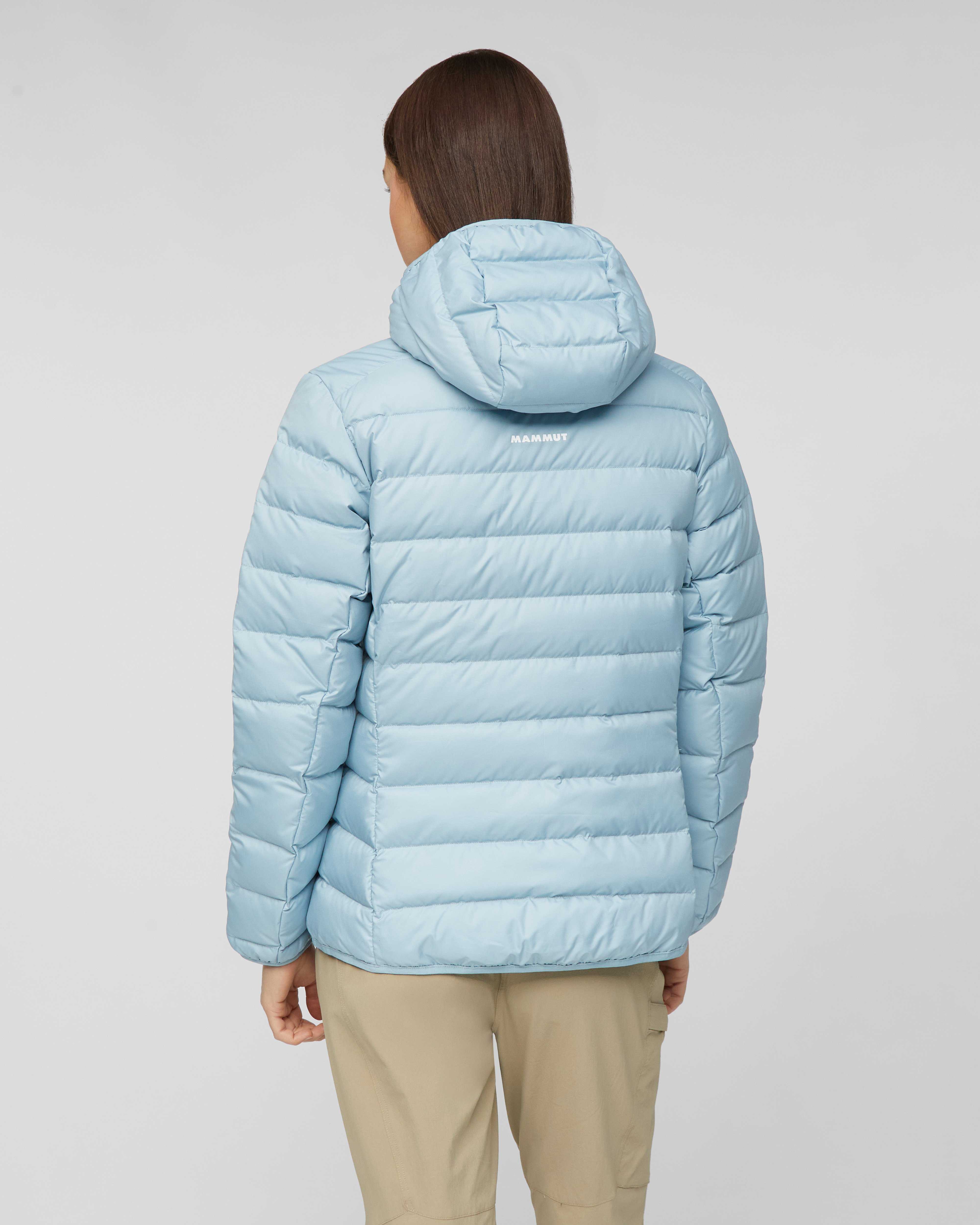 Mammut Waymarker IN Hooded Jacket Women, nebla - Nebla - Model back view