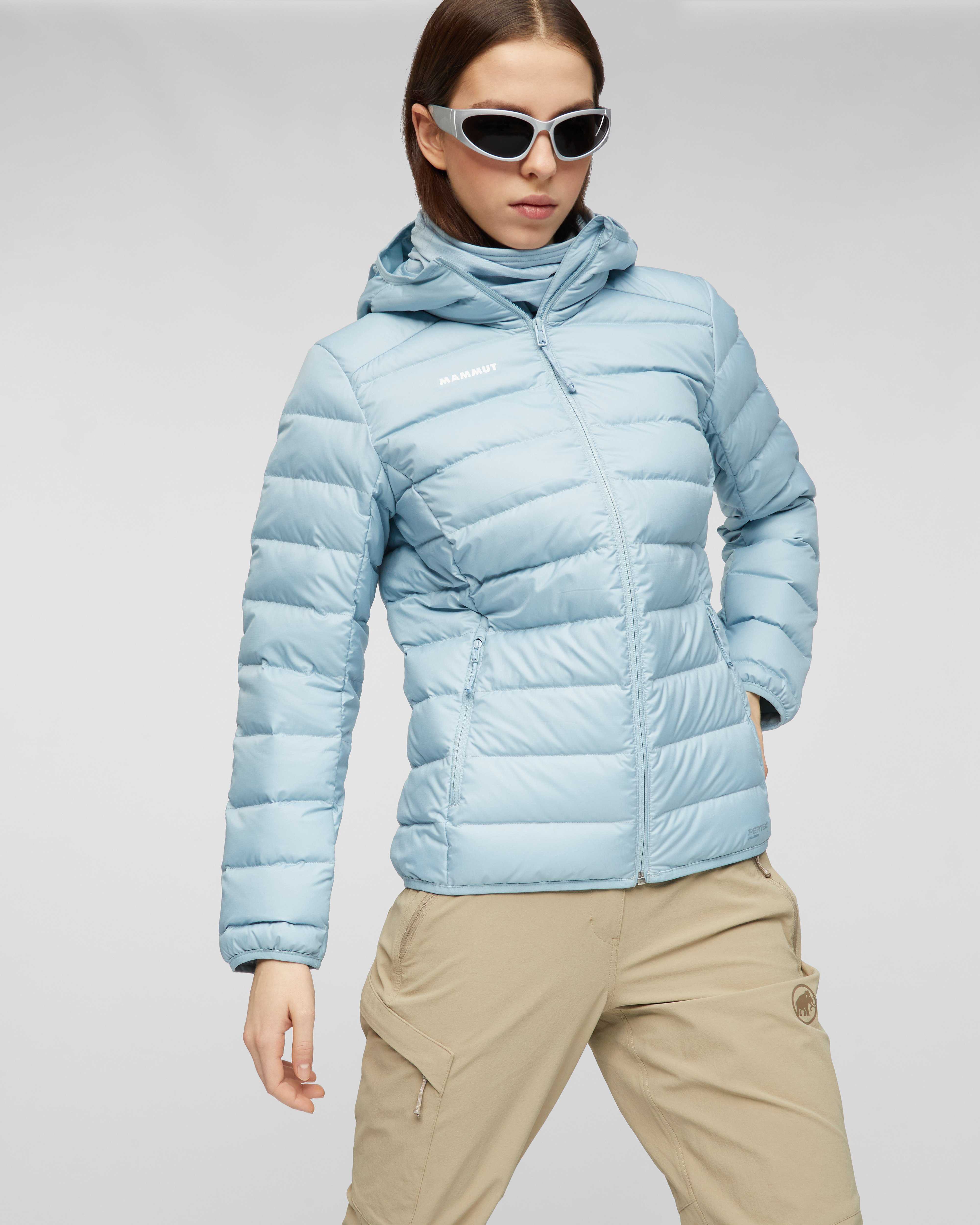 Mammut Waymarker IN Hooded Jacket Women, nebla - Nebla - Outdoor view