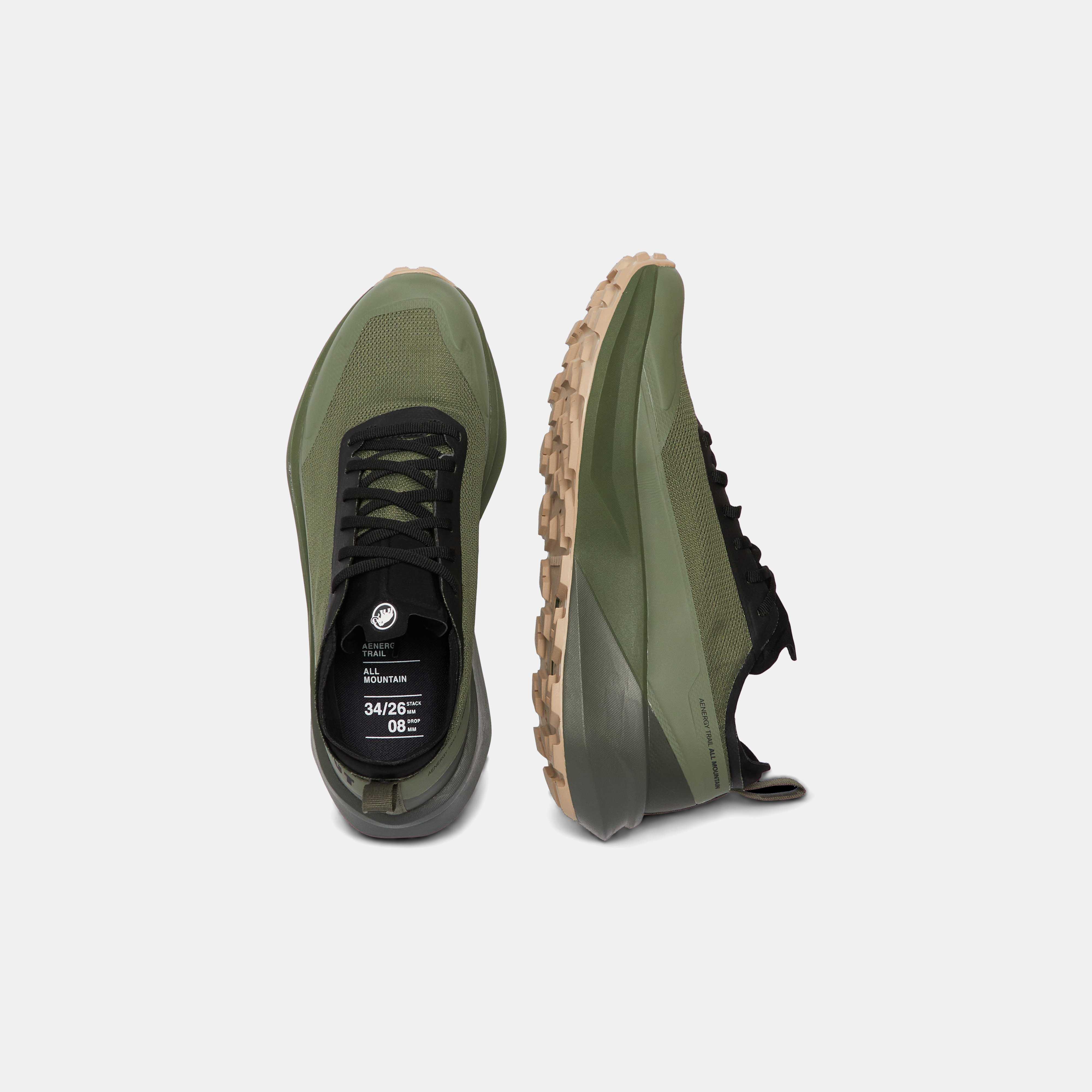 Mammut Aenergy Trail All Mountain Low GTX Men, marsh-dark marsh - Marsh-dark marsh