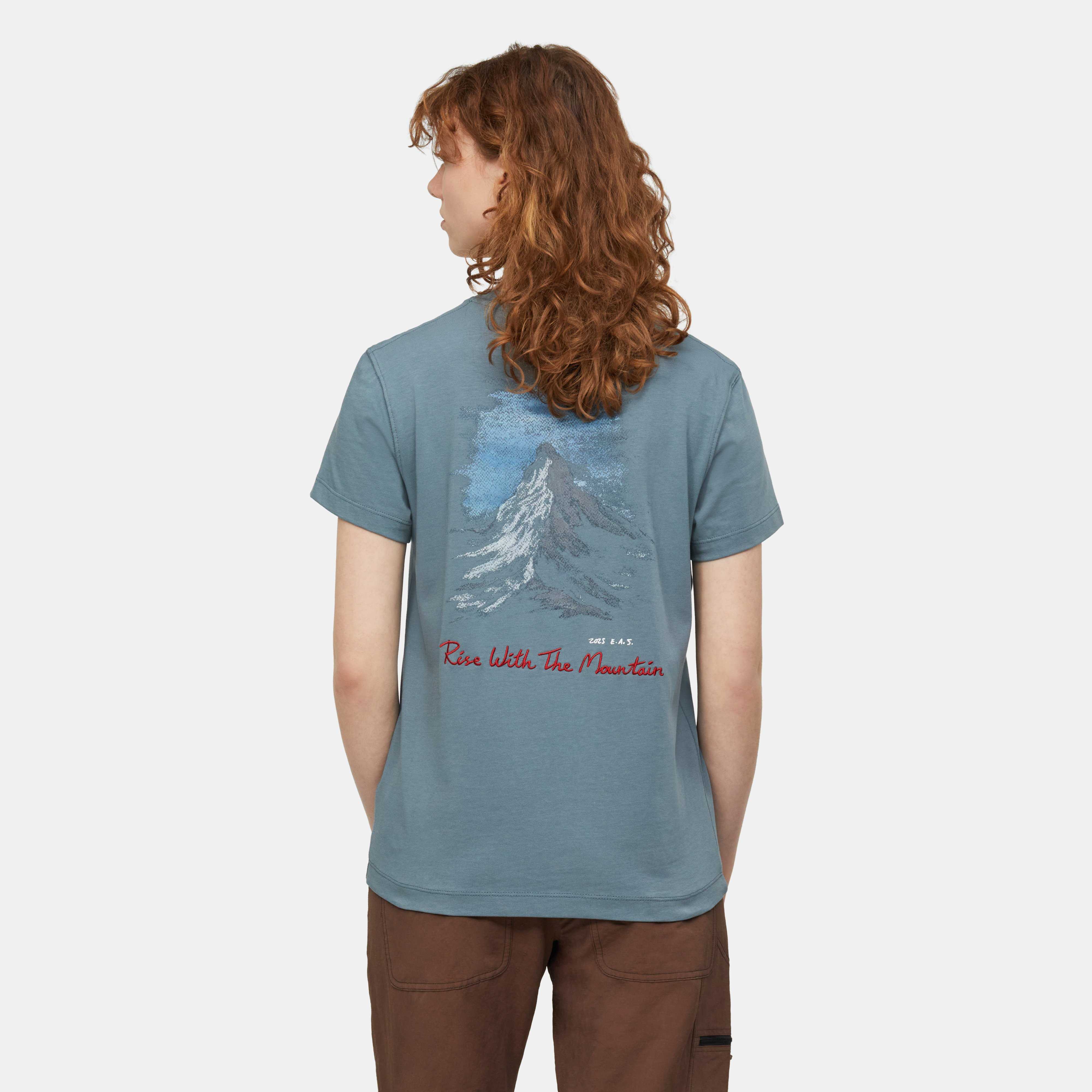 Mammut Mammut Base T-Shirt Women Misty Mountain, strata - Strata