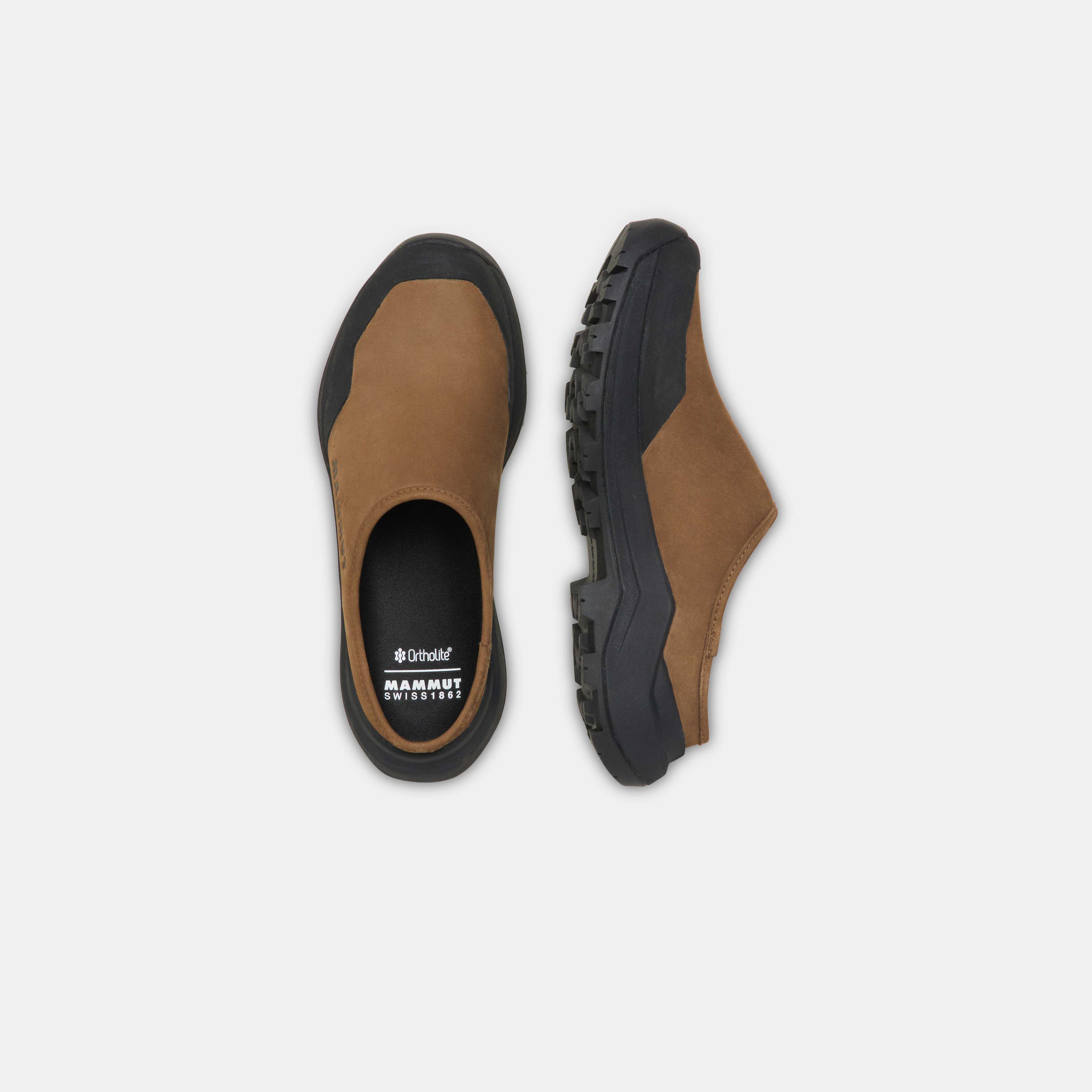 Mammut Sertig Slip-on Low Women, moor-black - Moor-black - Top view
