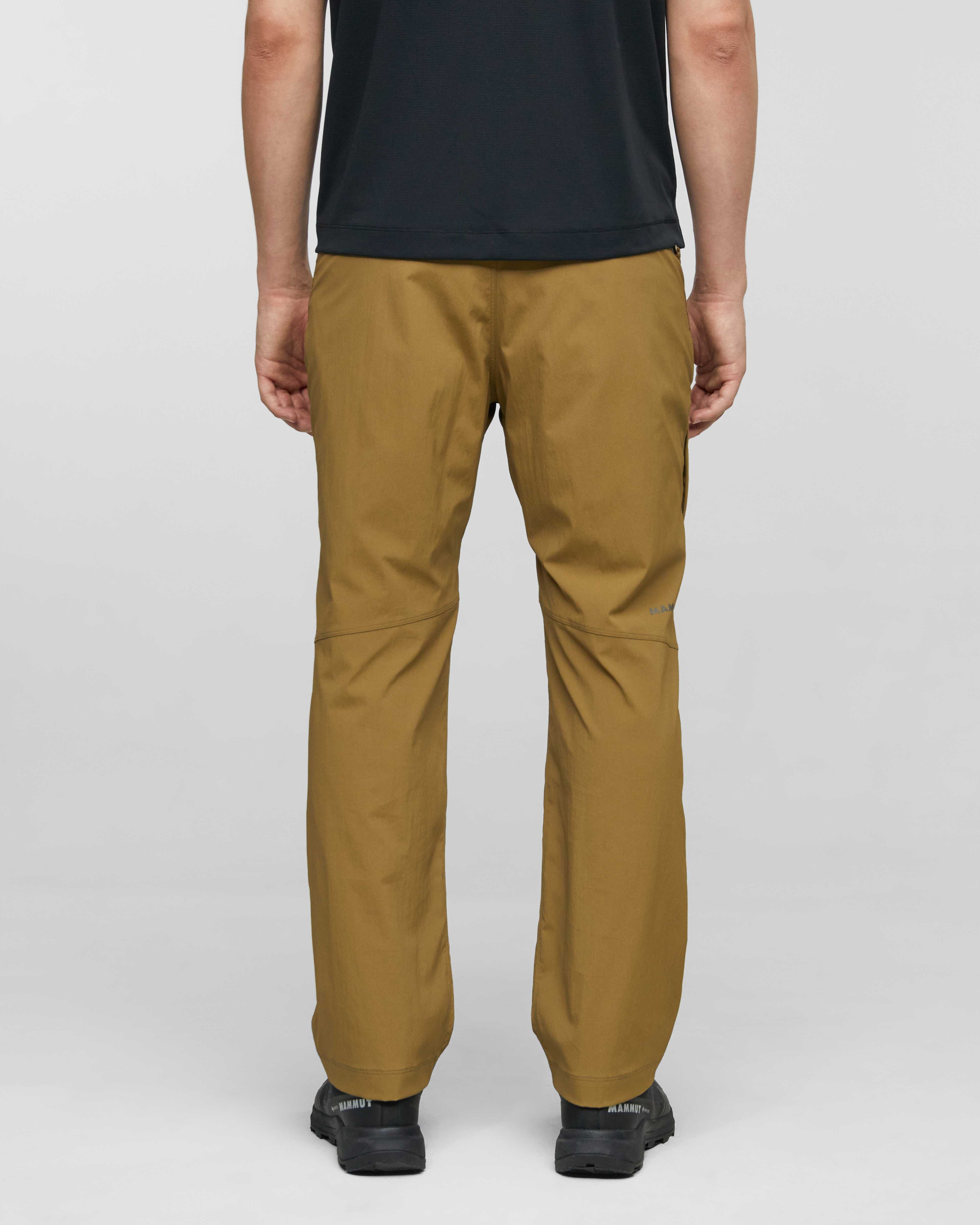 Mammut Valley Hiking Pants Men, creas khaki - Creas khaki - Model back view