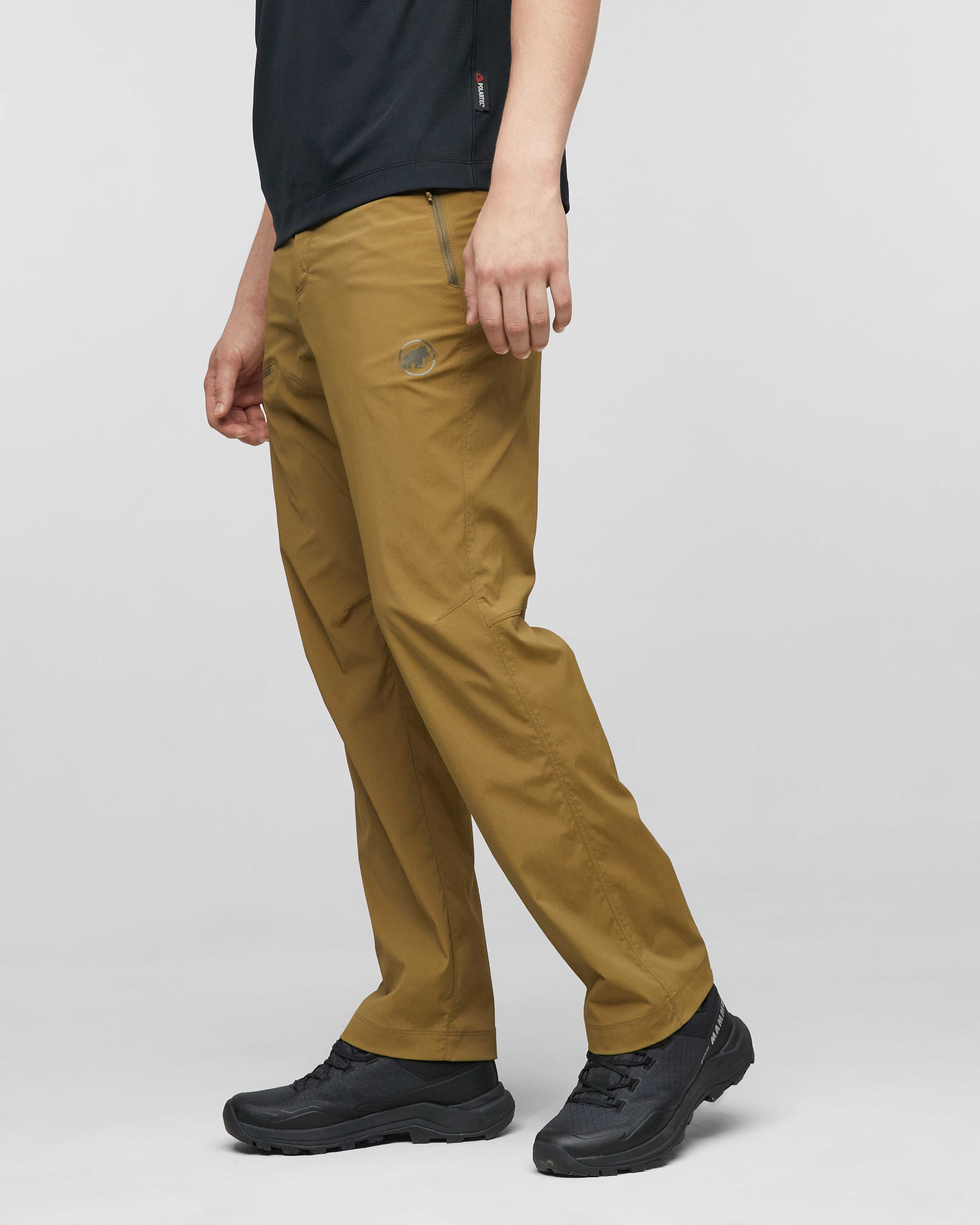 Mammut Valley Hiking Pants Men, creas khaki - Creas khaki - Model side view