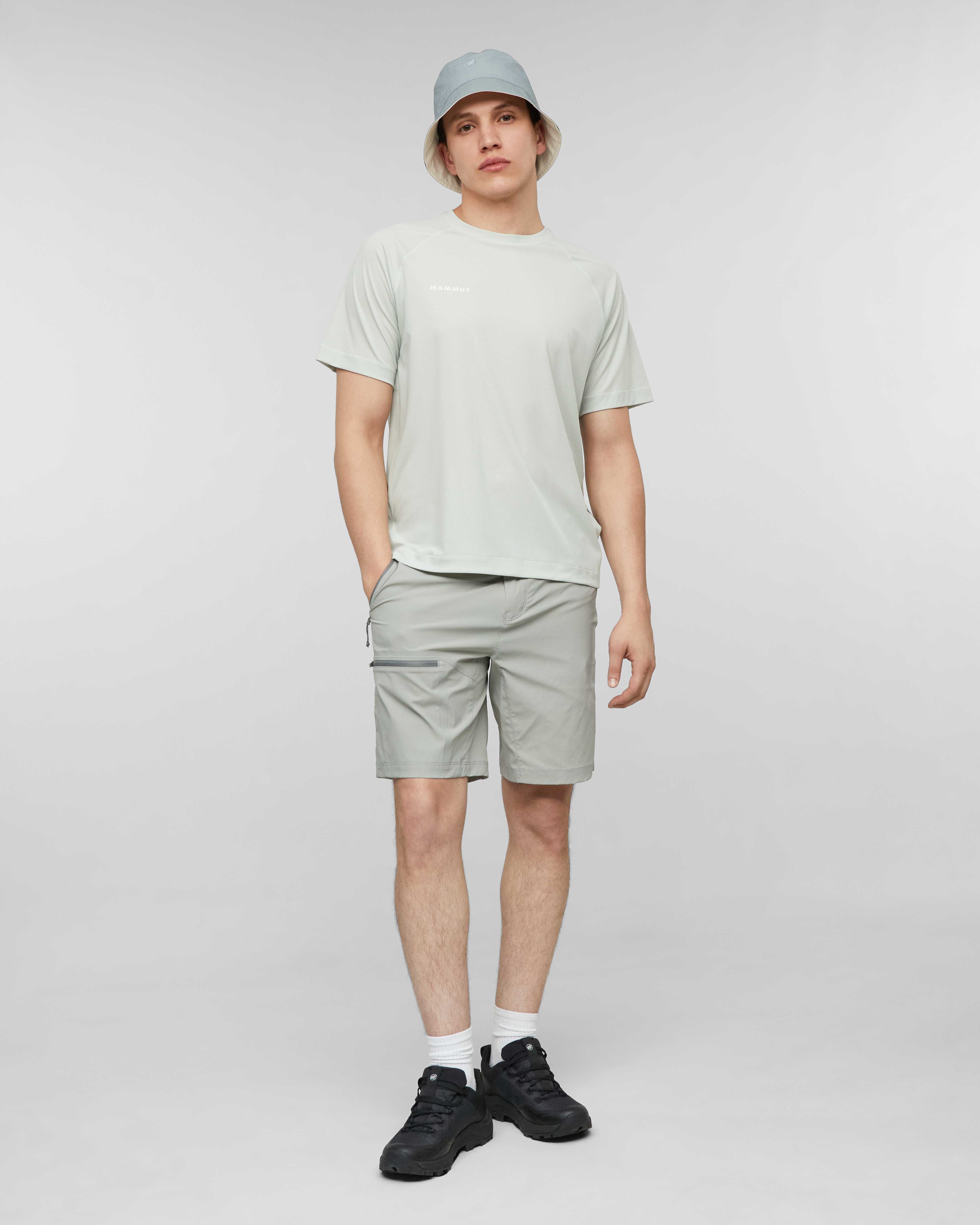 Mammut Valley Hiking Shorts Men, creas grey - Creas grey - Outdoor view