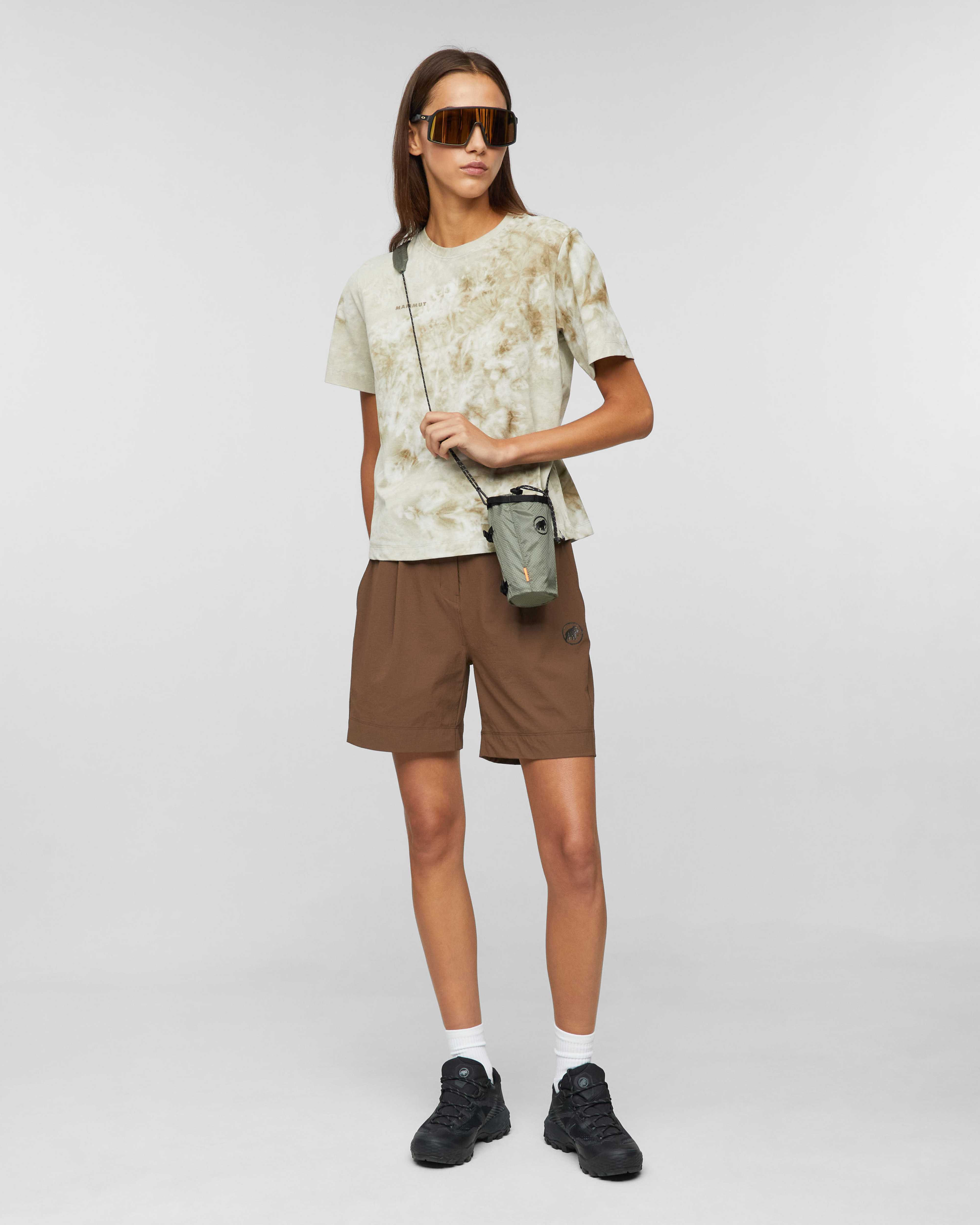 Mammut Valley T-Shirt Women Tye-Dye, creas khaki - Creas khaki - Outdoor view