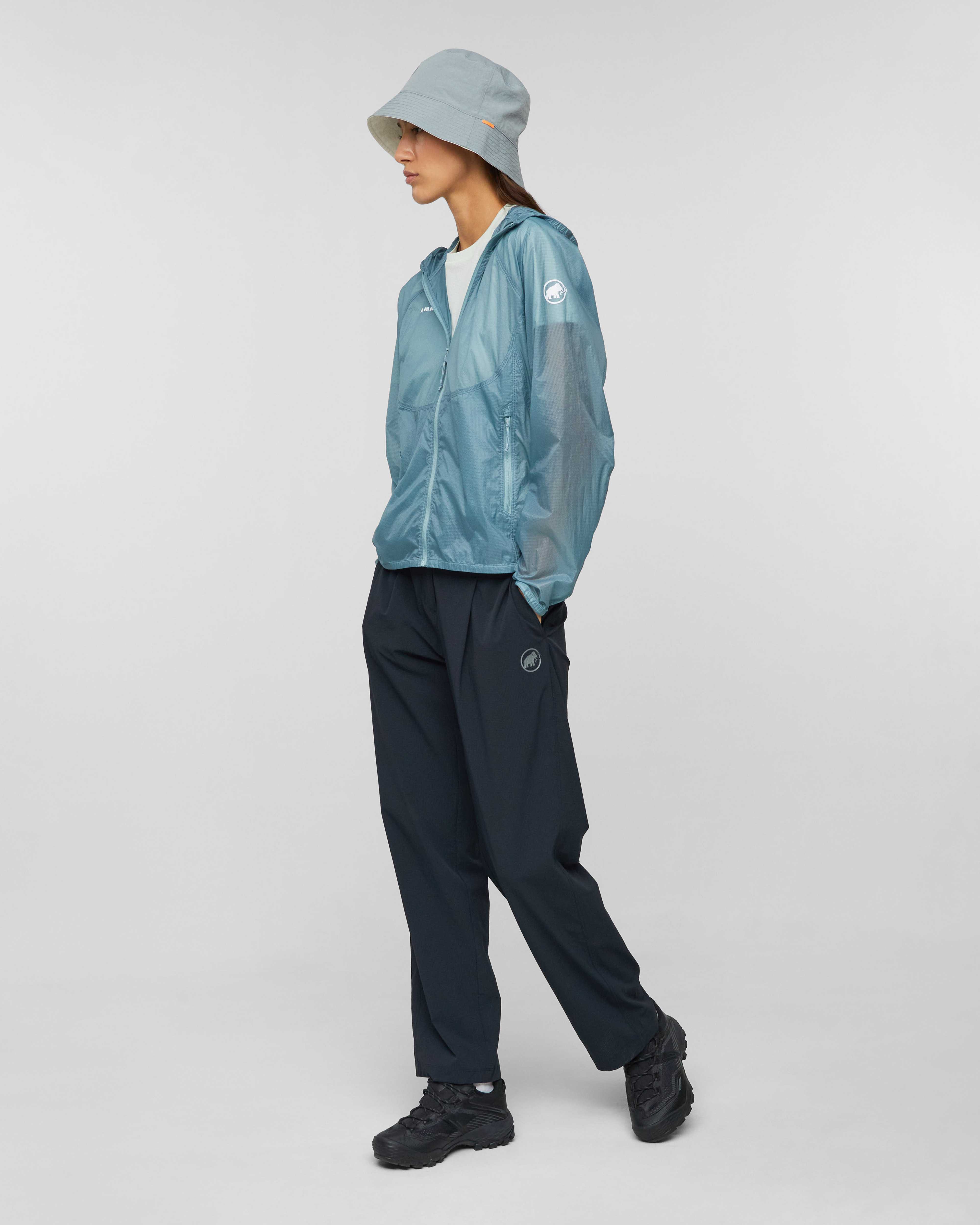Mammut Valley Bucket Hat Reversible, creas blue - Creas blue - Outdoor view